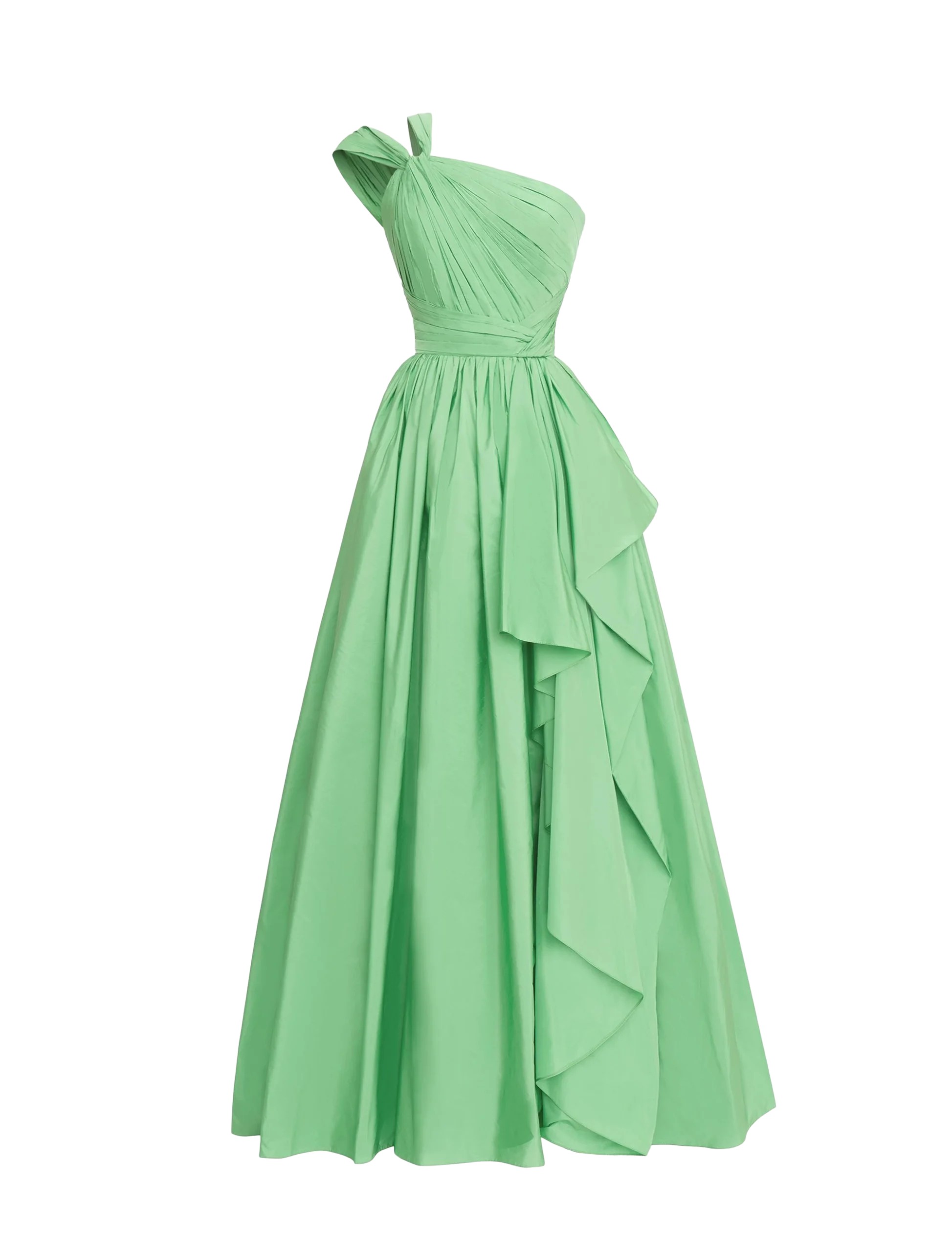 Zuhair Murad Taffeta Draped Dress