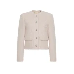 Adam Lippes Lana jacket in brushed boucle Adam Lippes dress
