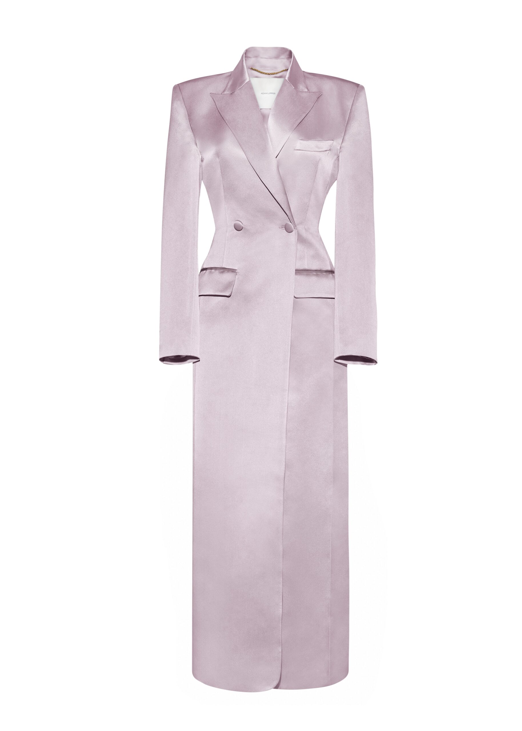 Adam Lippes Laurence coat in duchess satin