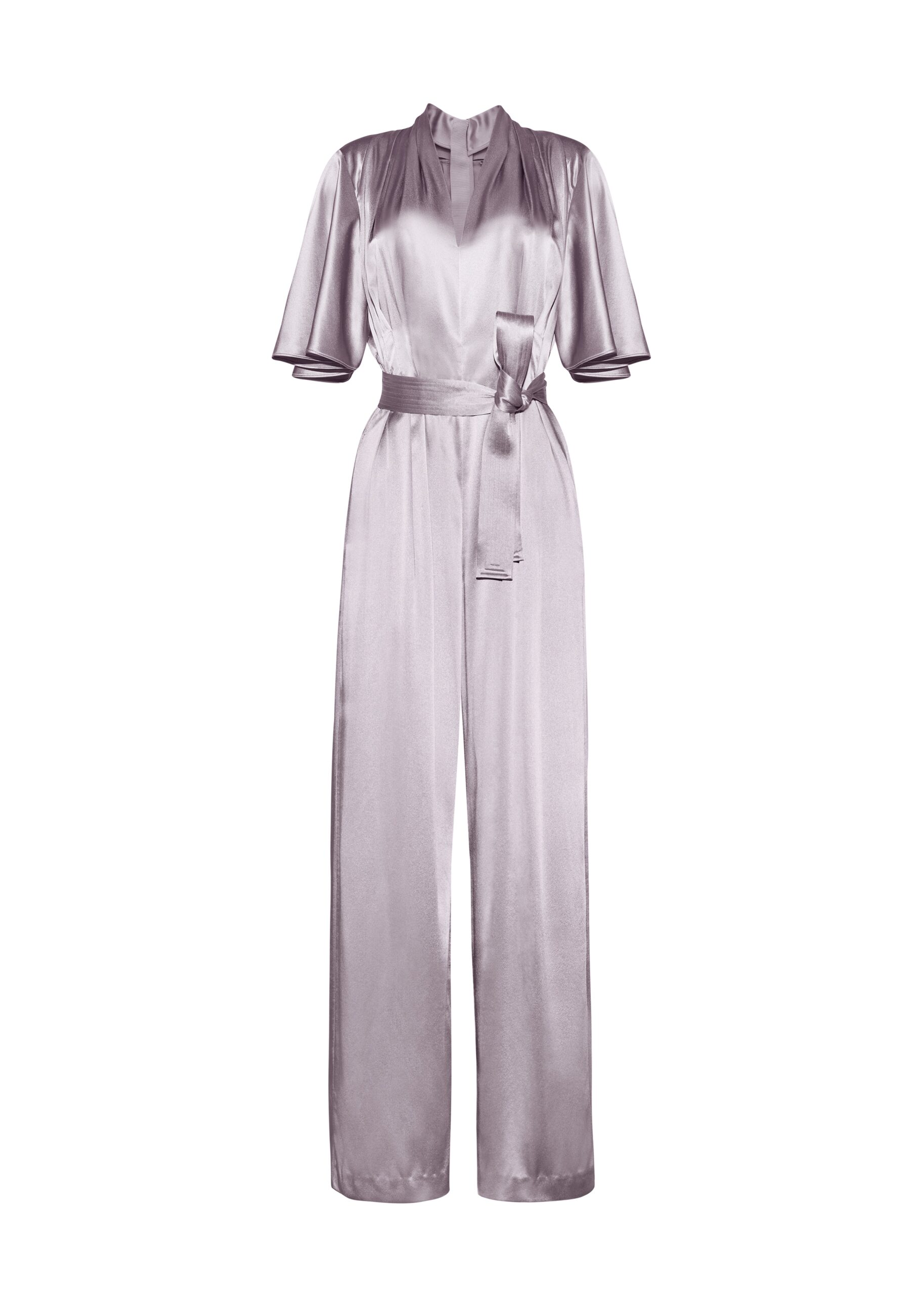 Adam Lippes Nansi jumpsuit with sleeve in satin back crepe Adam Lippes dress