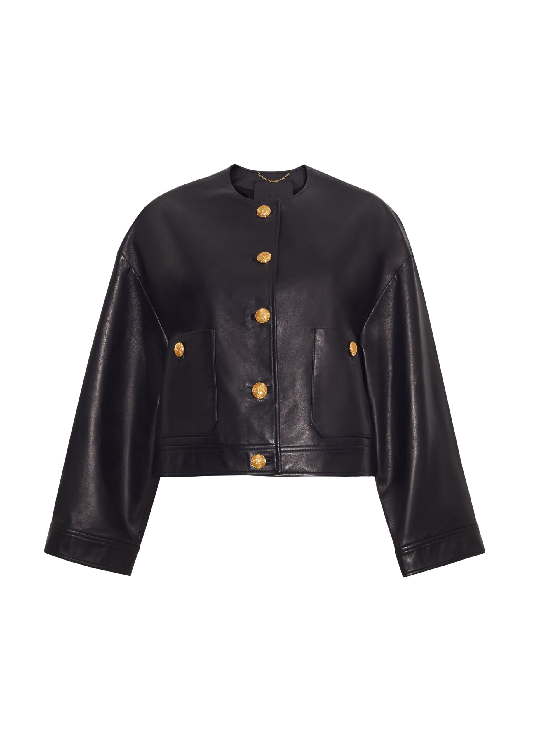 Adam Lippes Nessy jacket in leather Adam Lippes dress