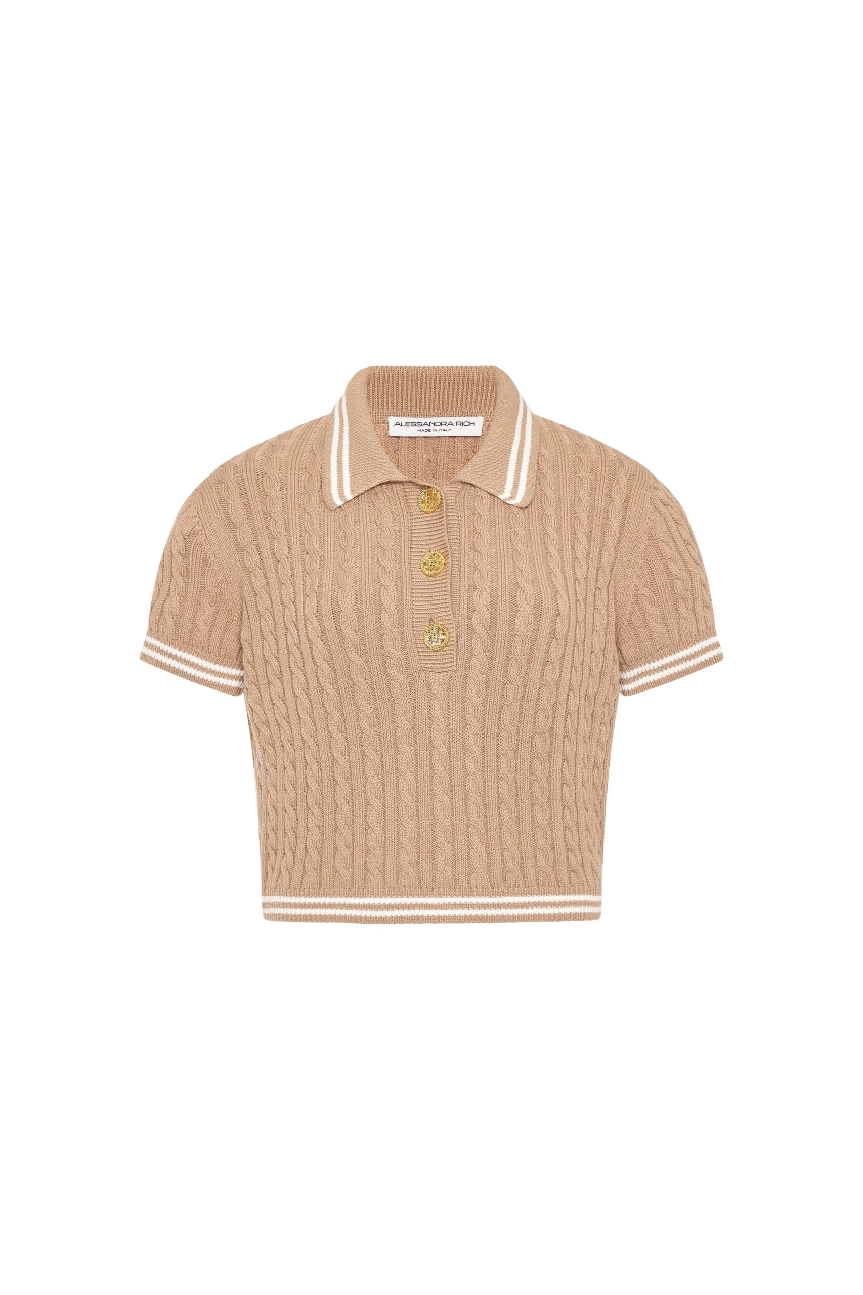 Alessandra-Rich-Cotton-Polo-4-scaled39185_nobg Alessandra Rich Tops luxury Clothing from Luxury Handbags Marketplace
