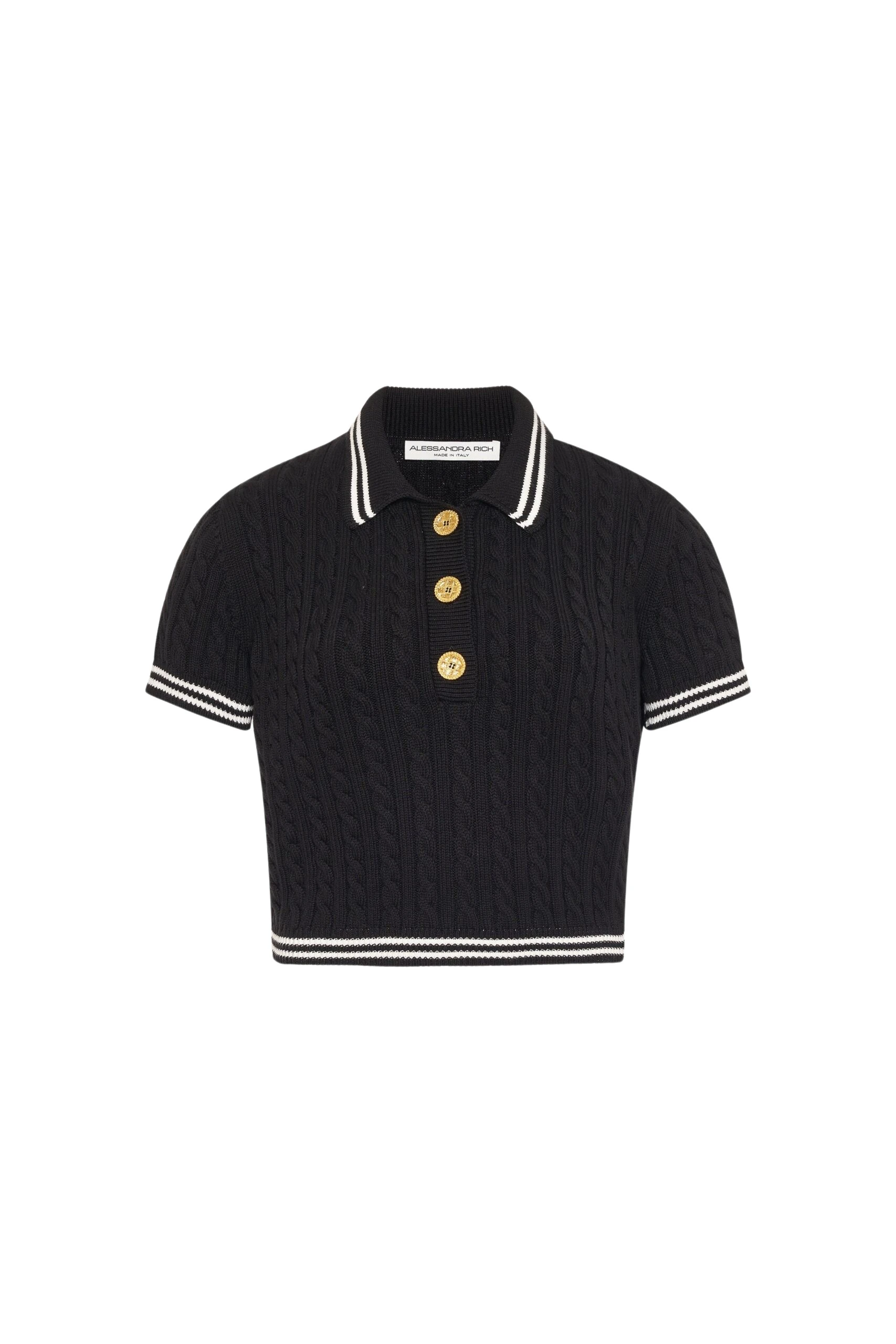 Alessandra-Rich-Cotton-Polo-scaled32699_nobg Alessandra Rich Tops luxury Clothing from Luxury Handbags Marketplace