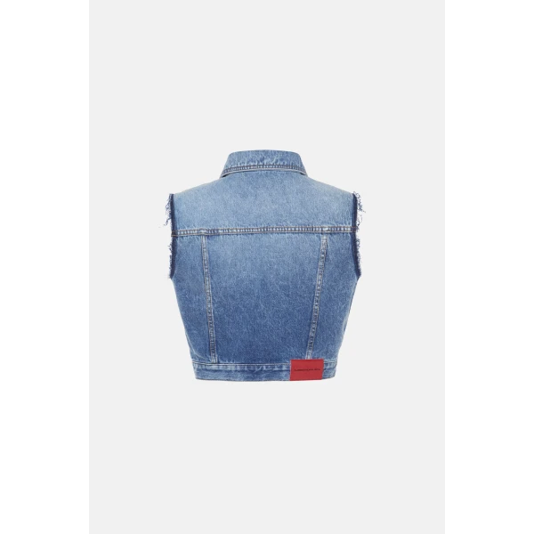 Alessandra Rich Denim Jacket, view 2