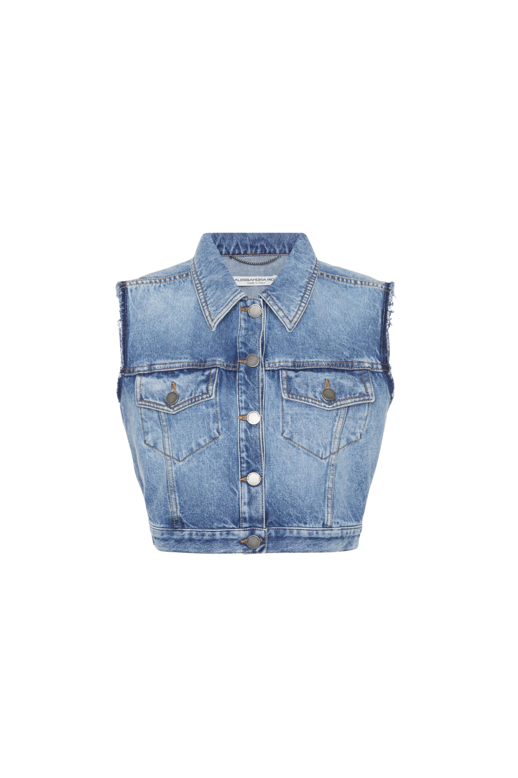 Alessandra Rich Denim Jacket