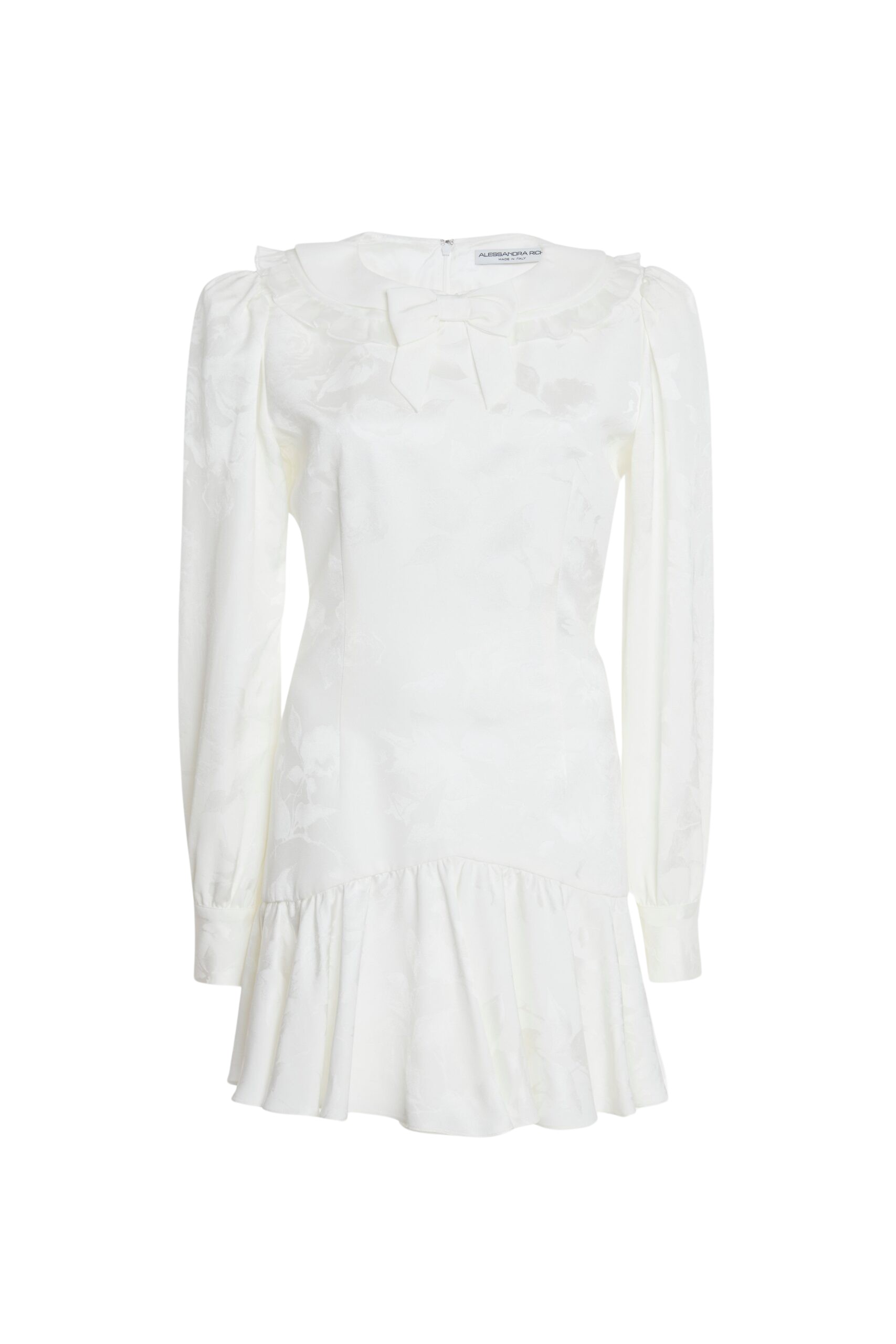 Alessandra Rich Jacquard Mini Dress