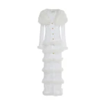 Alessandra-Rich-Lace-Coat-4-scaled17659_nobg Alessandra Rich Coats luxury Clothing from Luxury Handbags Marketplace