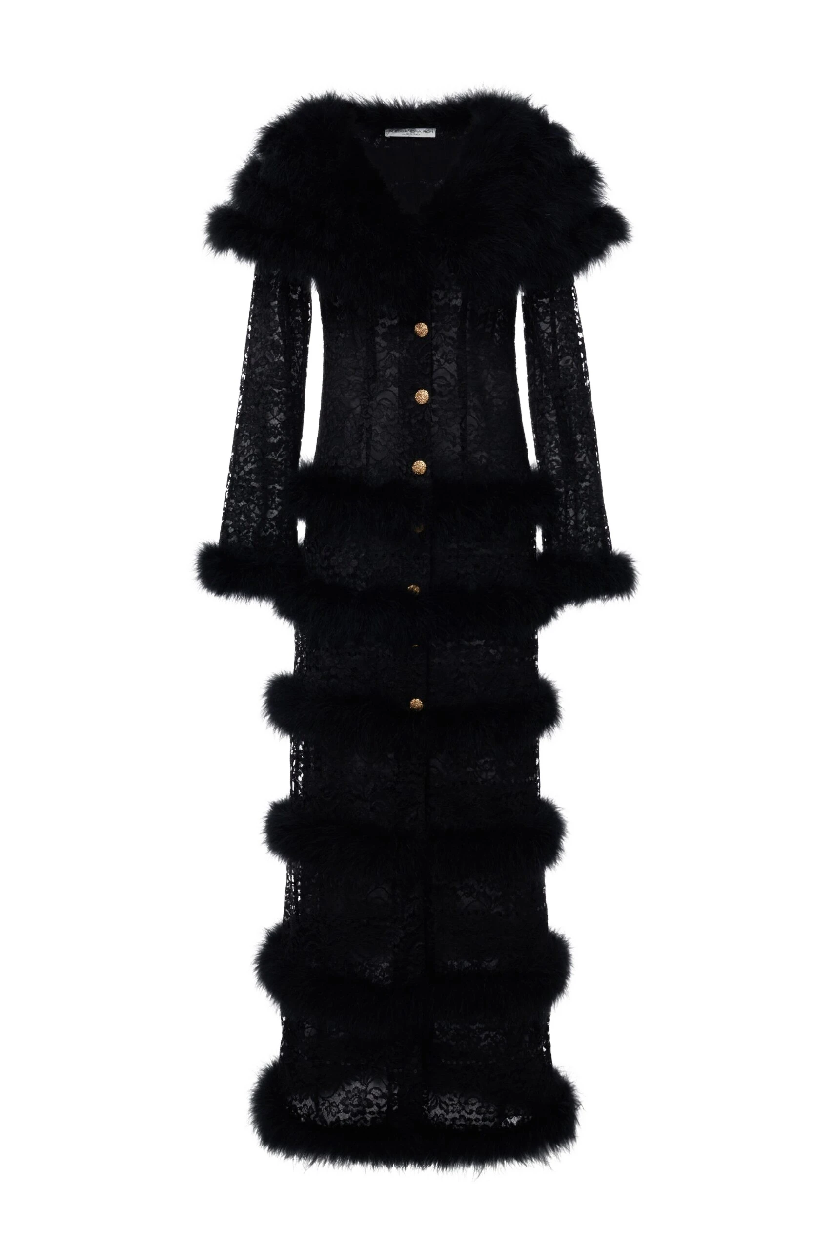 Alessandra-Rich-Lace-Coat-scaled16129_nobg Alessandra Rich Coats luxury Clothing from Luxury Handbags Marketplace