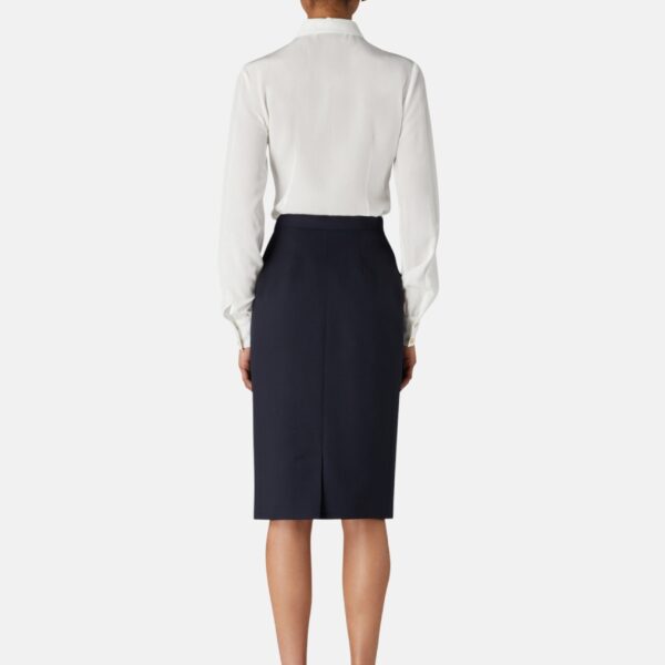 Alessandra Rich Light Wool Skirt, view 4
