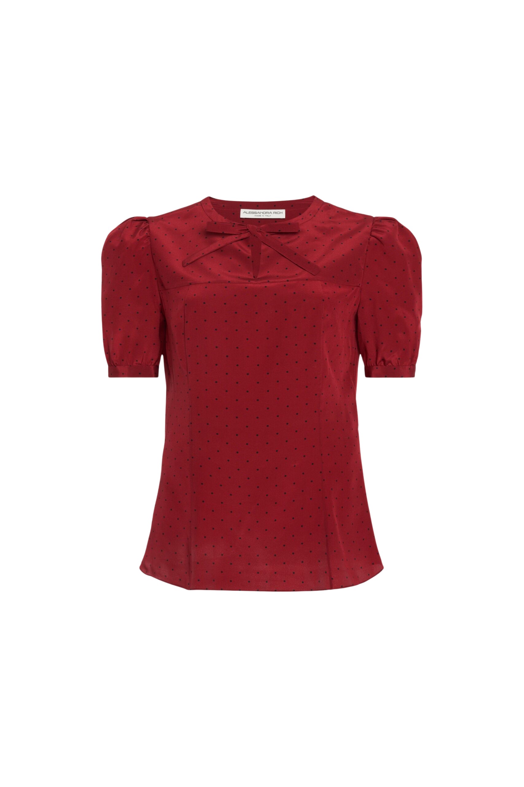 Alessandra Rich Polka Dot Blouse
