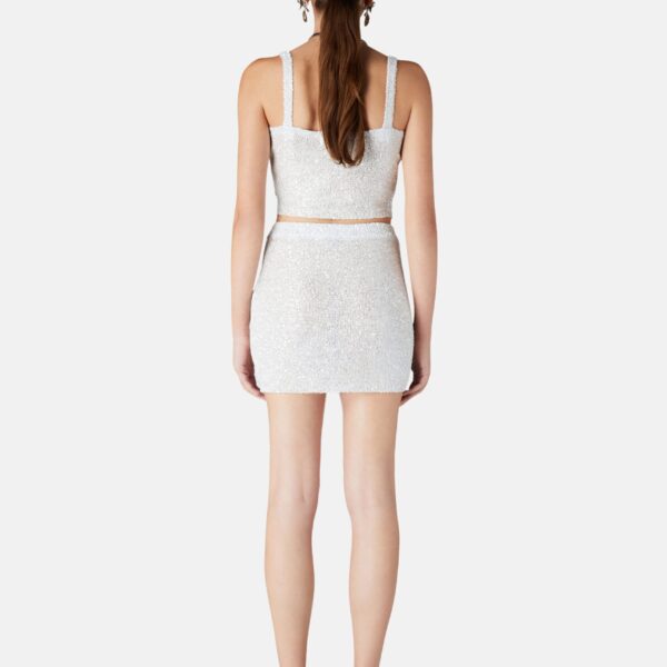 Alessandra Rich Sequin Top, view 4