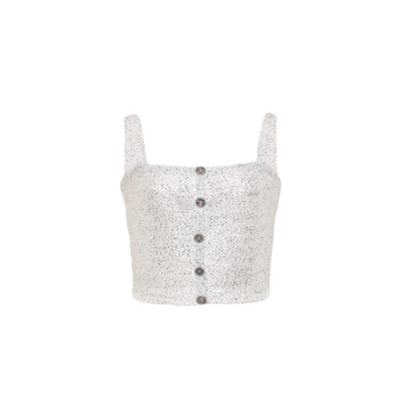 Alessandra Rich Sequin Top