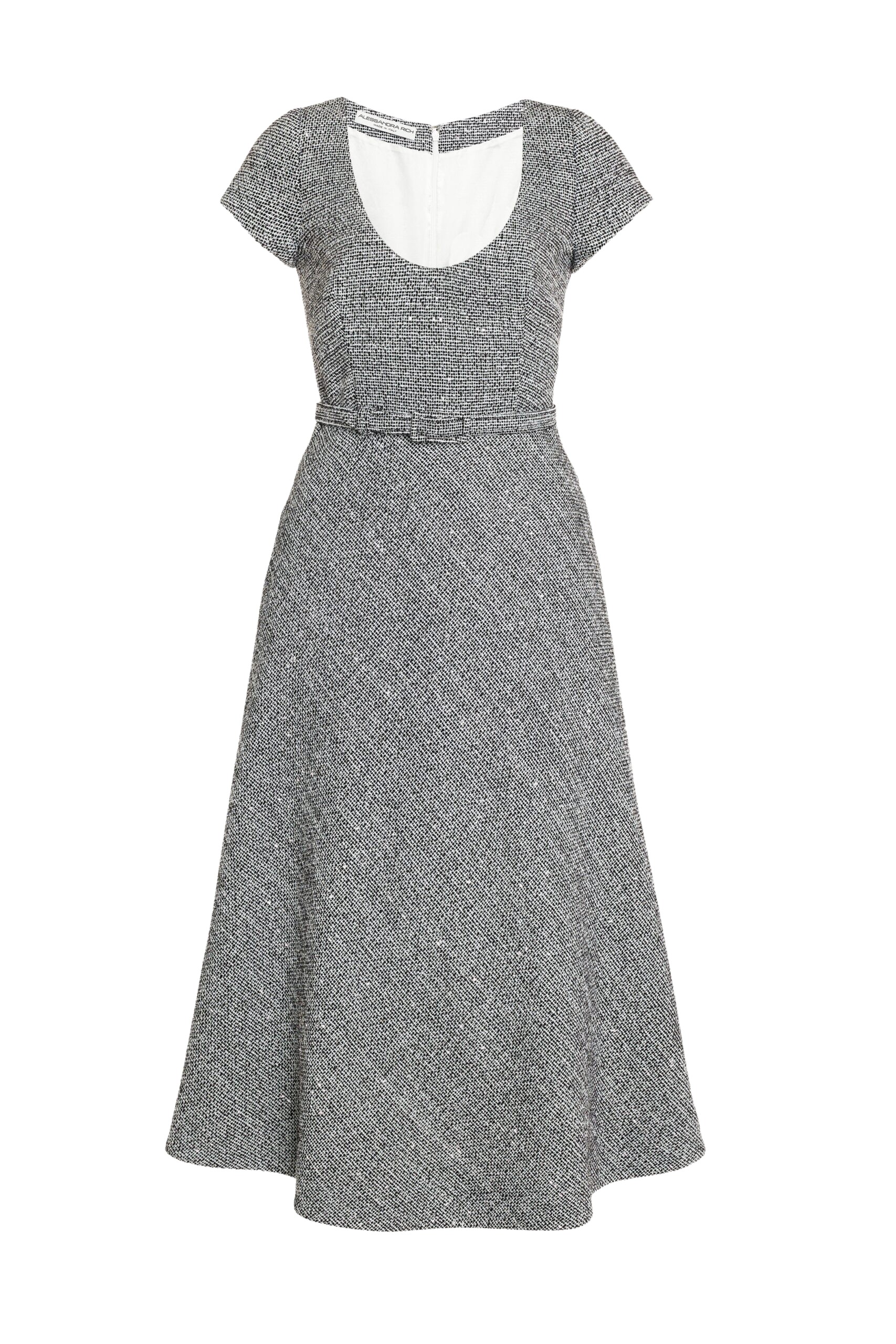 Alessandra Rich Sequin Tweed Dress