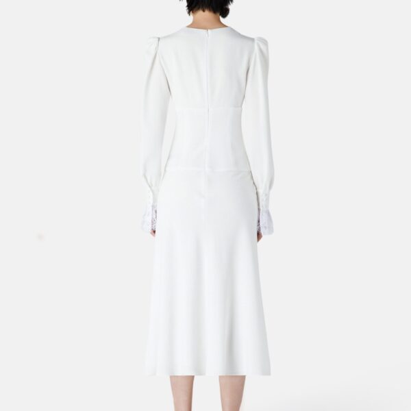 Alessandra Rich V-Neck Dress, view 4