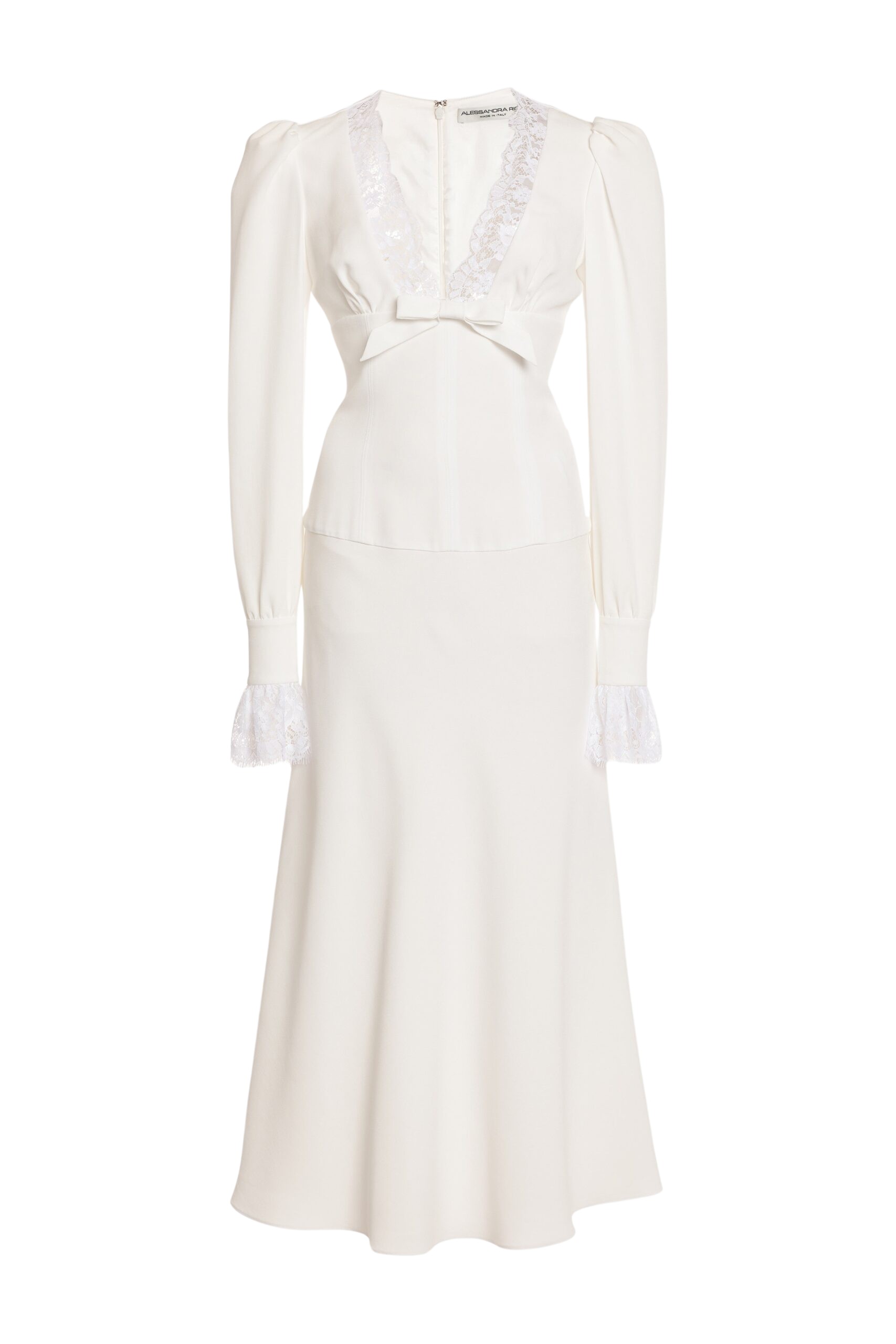 Alessandra Rich V-Neck Dress