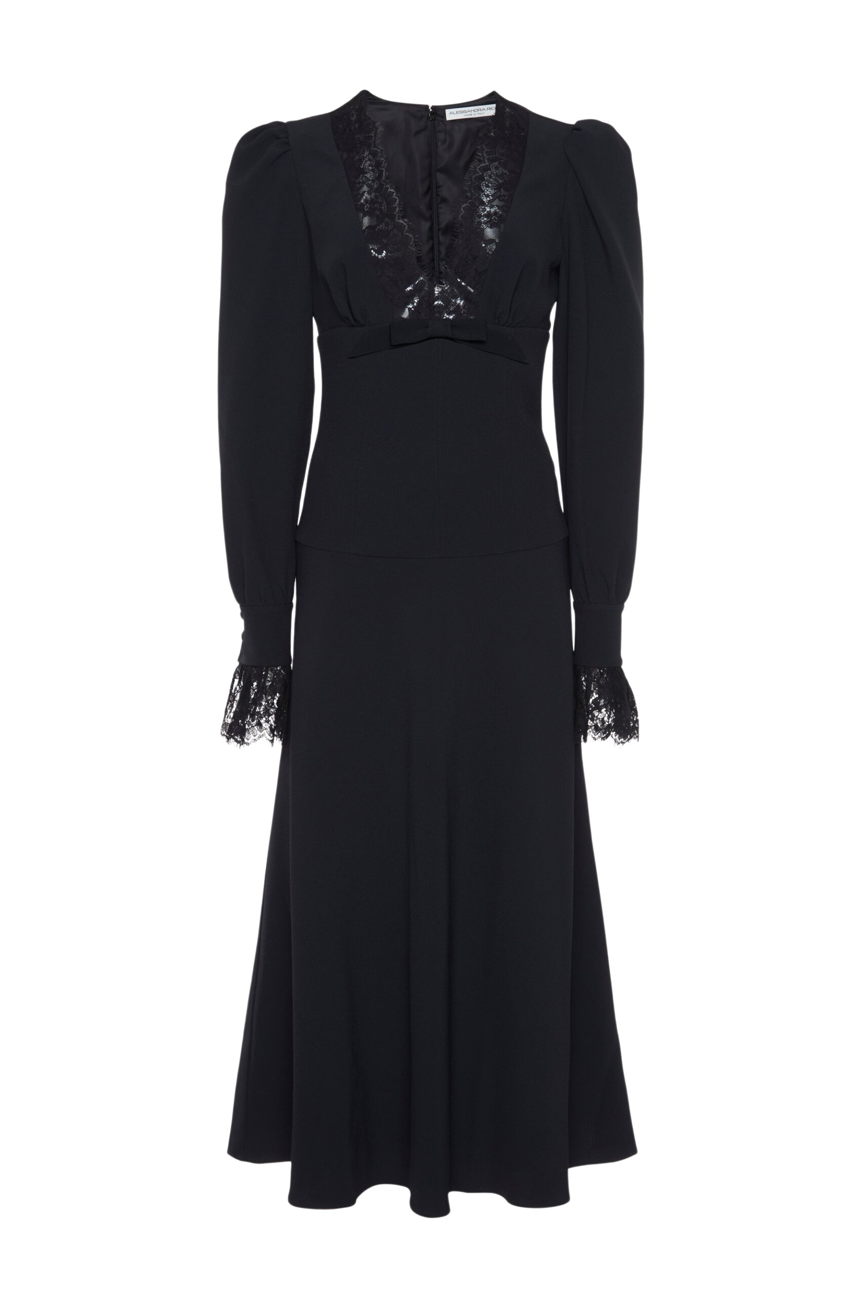 Alessandra Rich V-Neck Dress