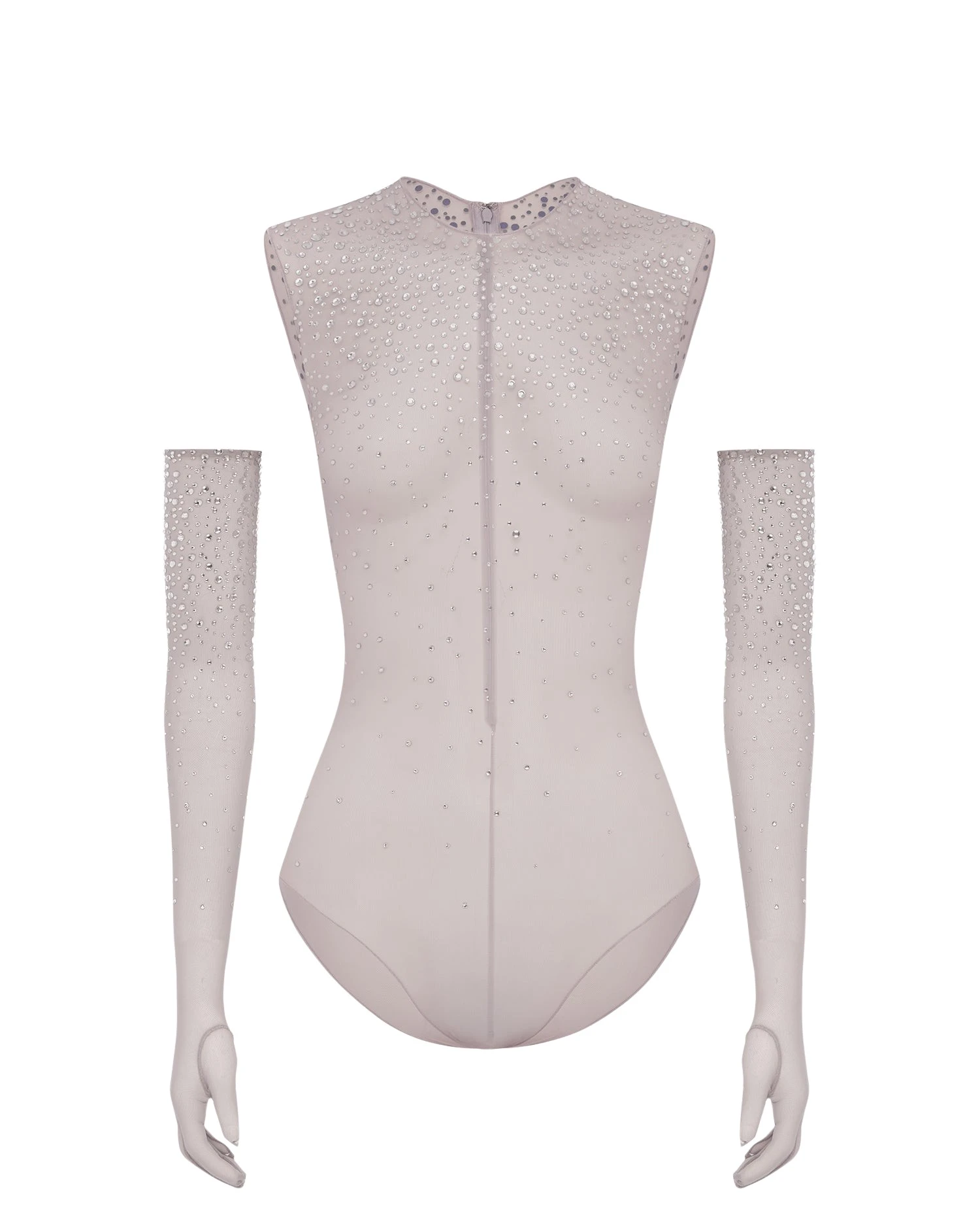 Alex-Perry-Crew-Bodysuit-in-Crystal-Mesh-418593_nobg Alex Perry Bodysuit luxury Bodysuit from Luxury Handbags Marketplace