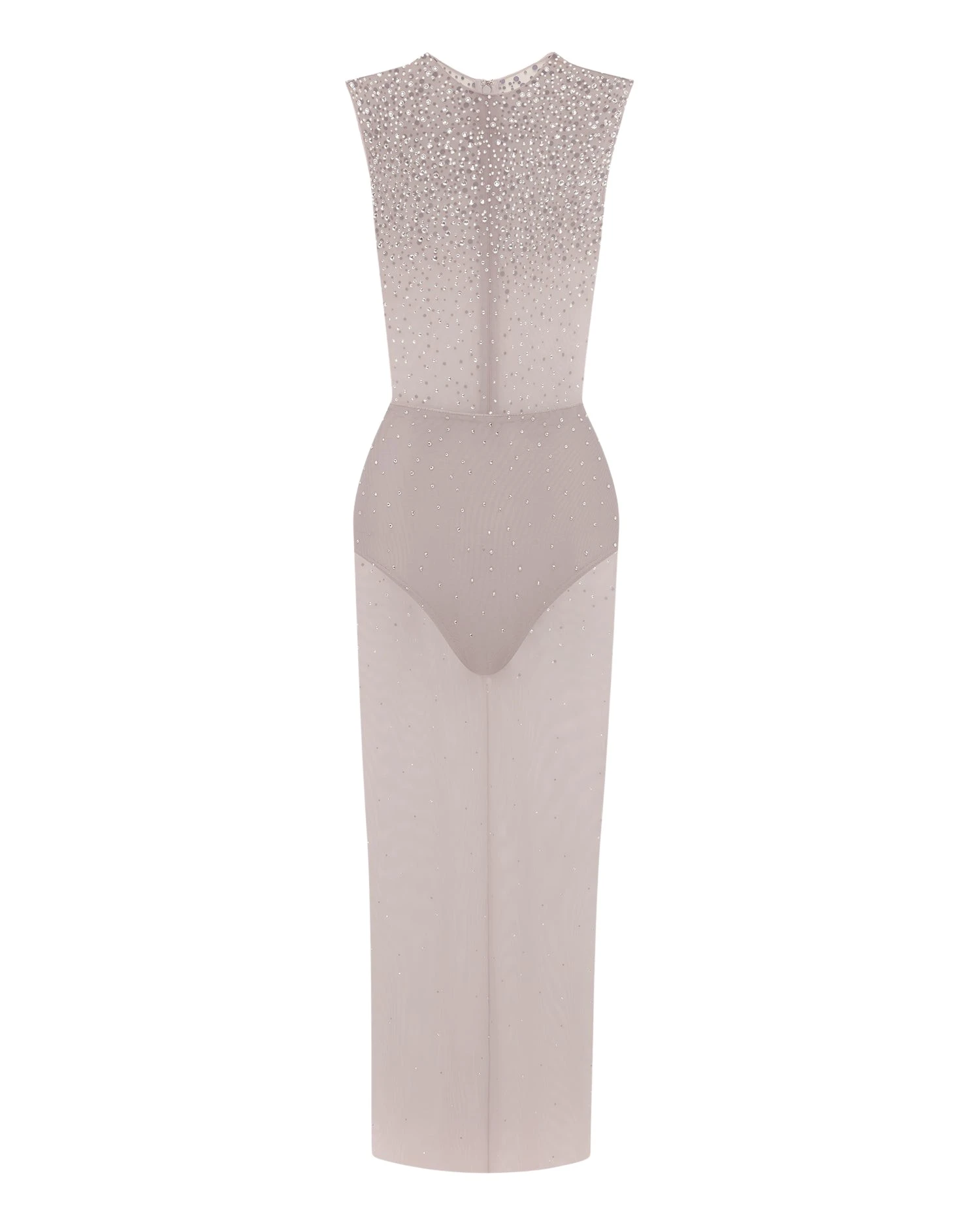 Alex-Perry-Crew-Column-in-Crystal-Mesh-Dress56598_nobg Alex Perry Dresses luxury Clothing from Luxury Handbags Marketplace