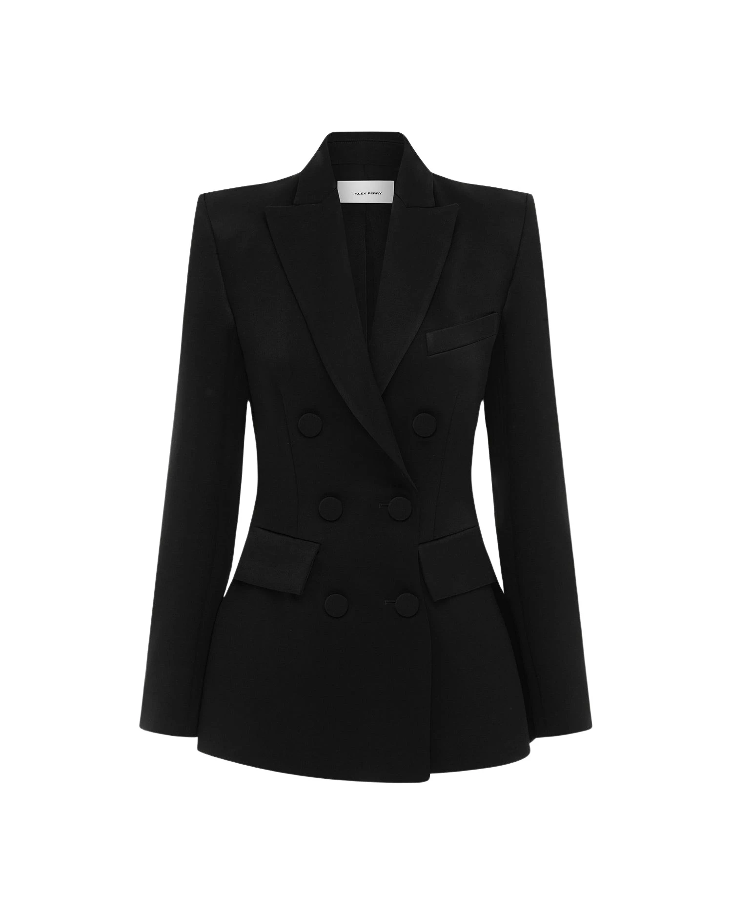 Alex-Perry-Double-Breasted-Fitted-Blazer-in-Satin-Crepe72941_nobg Alex Perry Jackets luxury Clothing from Luxury Handbags Marketplace