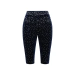 Alex-Perry-Knee-Length-Short-in-Crystal-Velvet16827_nobg Alex Perry Shorts luxury Clothing from Luxury Handbags Marketplace