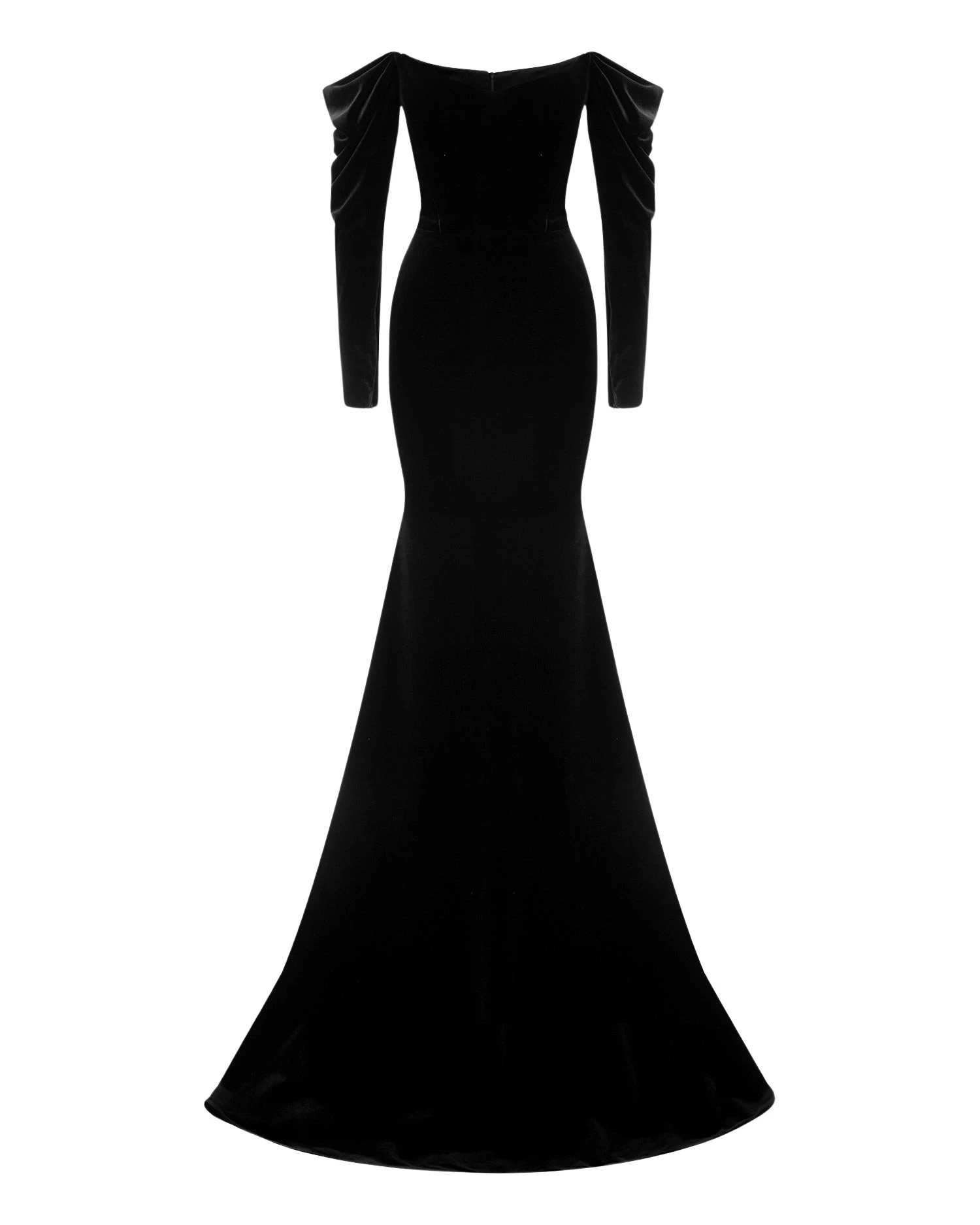 Alex-Perry-Long-Sleeve-Off-Shoulder-Gown-in-Velvet47481_nobg Alex Perry Dresses luxury Clothing from Luxury Handbags Marketplace