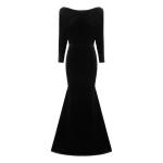 Alex-Perry-Long-Sleeve-Open-Back-Gown-in-Velvet29882_nobg Alex Perry Dresses luxury Clothing from Luxury Handbags Marketplace