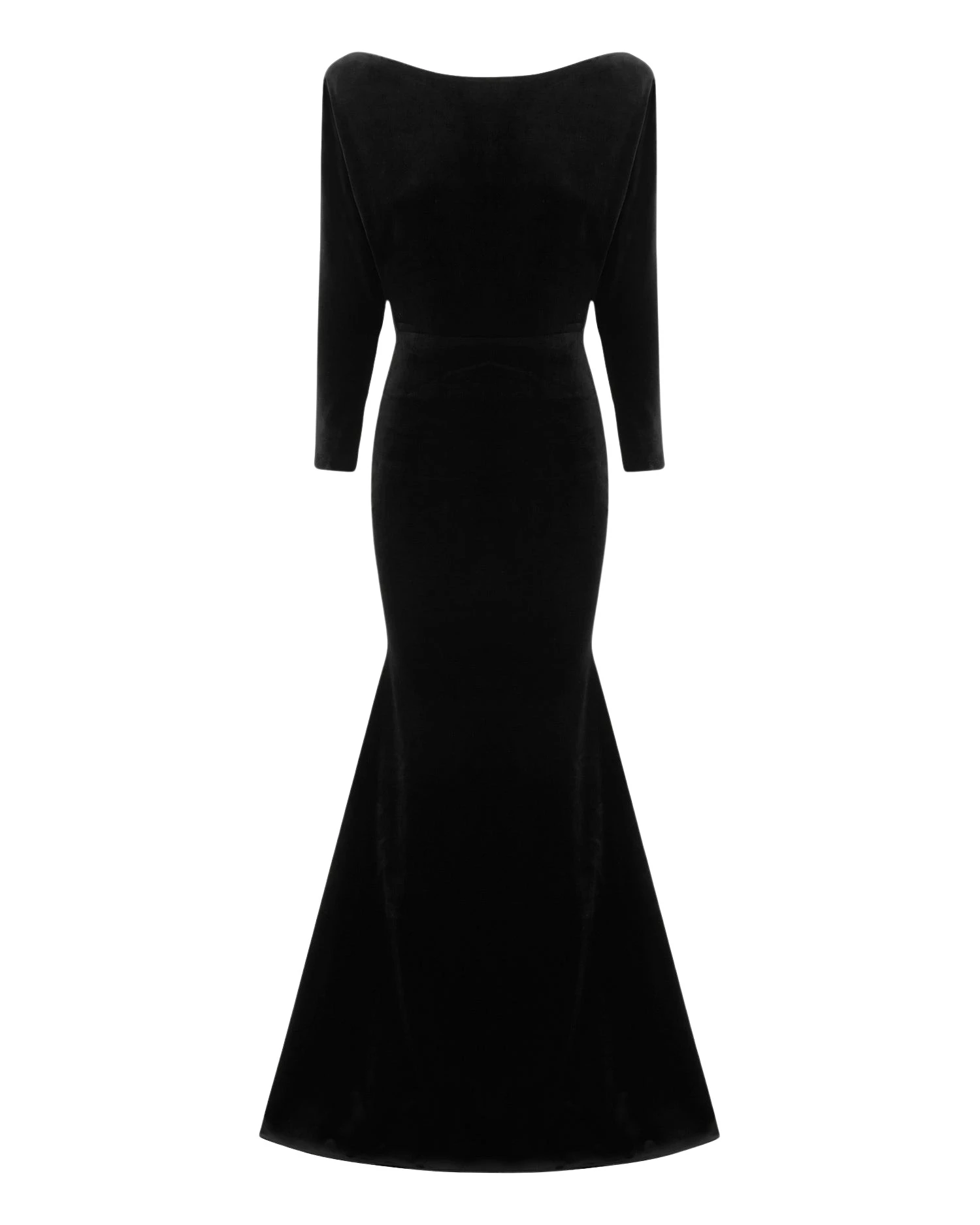 Alex-Perry-Long-Sleeve-Open-Back-Gown-in-Velvet29882_nobg Alex Perry Dresses luxury Clothing from Luxury Handbags Marketplace