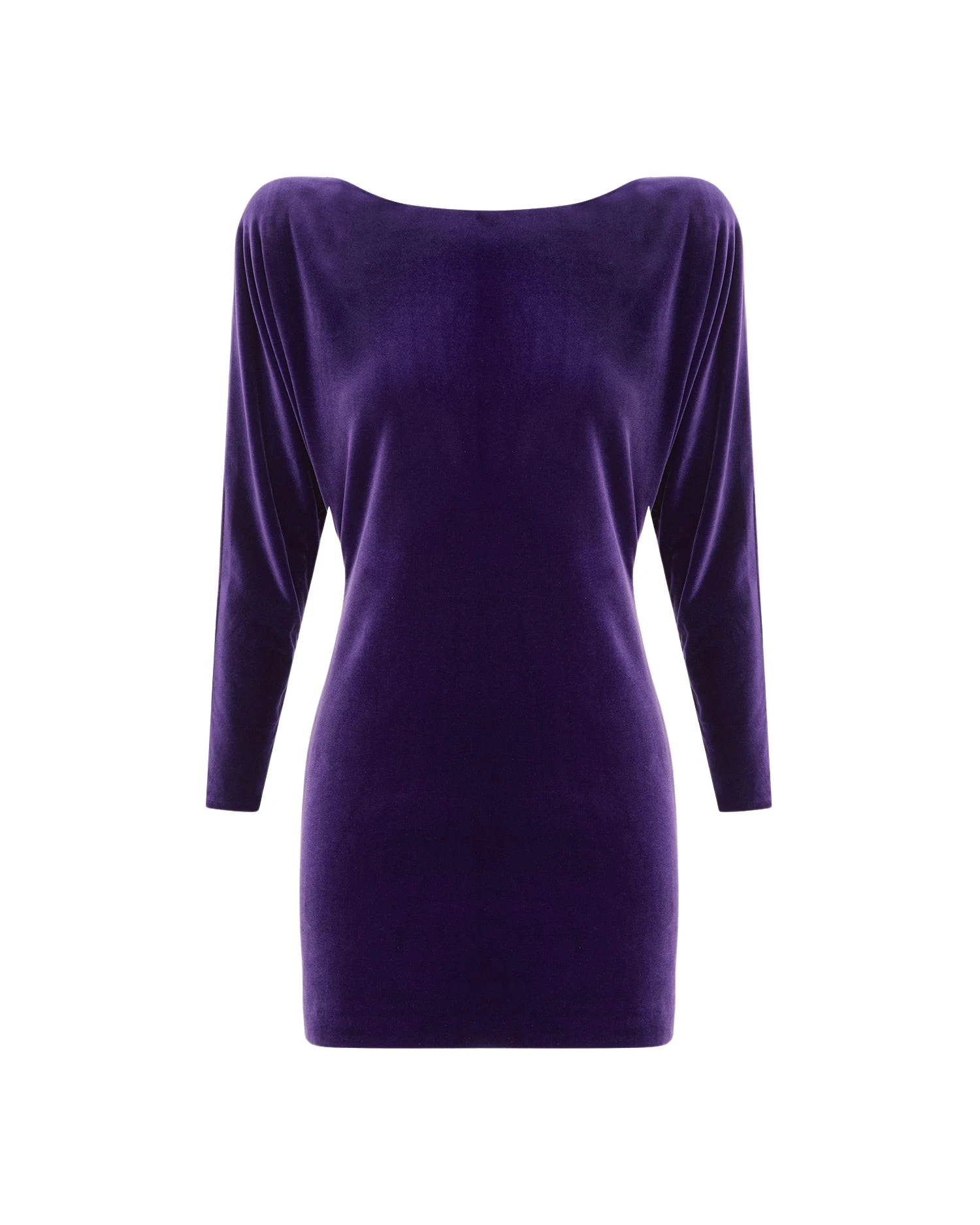 Alex-Perry-Long-Sleeve-Open-Back-Mini-Dress-in-Velvet71610_nobg Alex Perry Dresses luxury Clothing from Luxury Handbags Marketplace