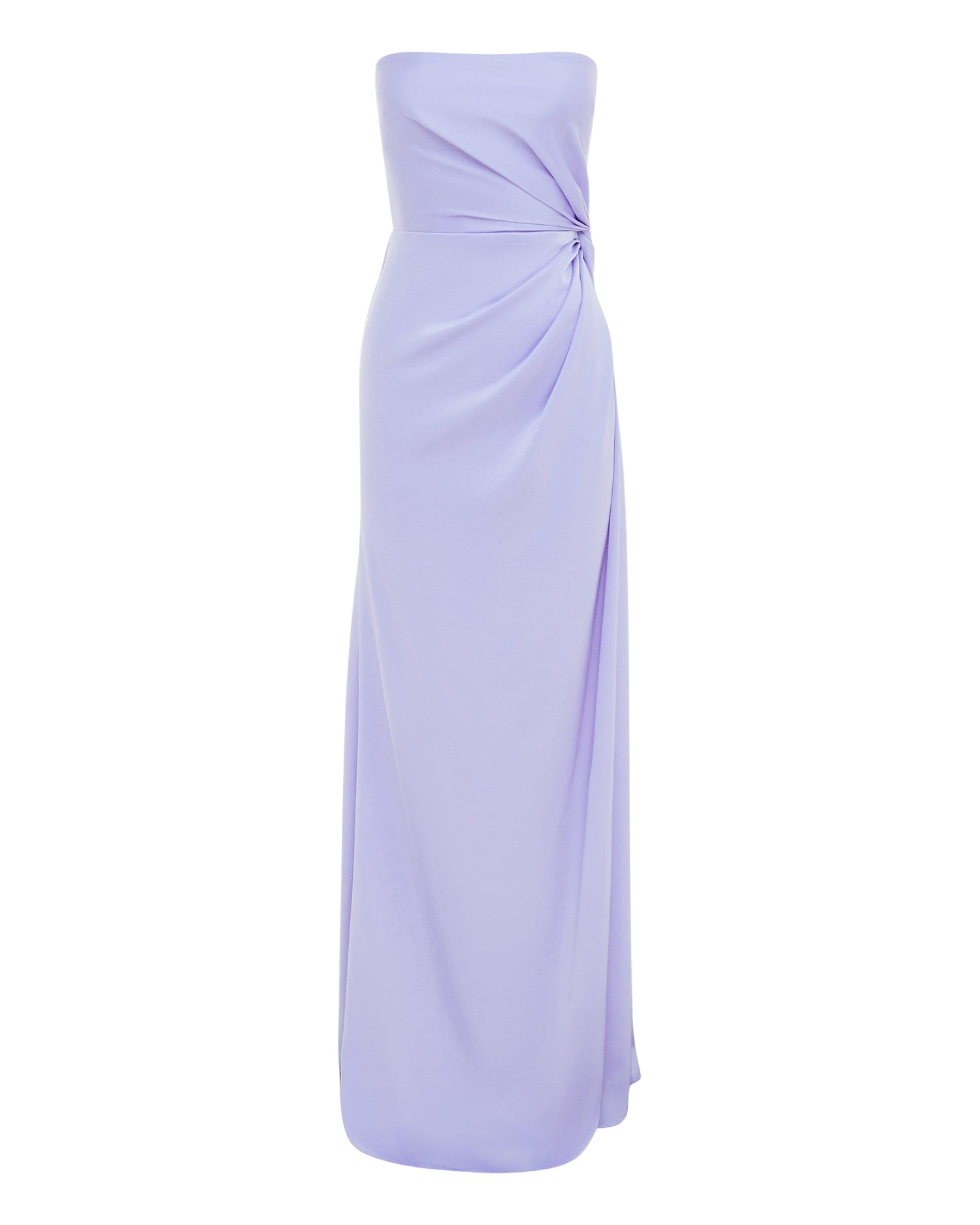 Alex Perry Strapless Twist Gown in Satin Crepe