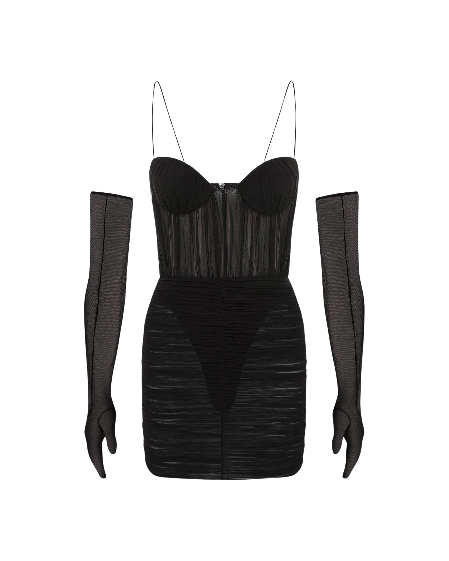 Alex-Perry-Sweetheart-Ruched-Mini-Dress-in-Fine-Mesh30290_nobg Alex Perry Dresses luxury Clothing from Luxury Handbags Marketplace