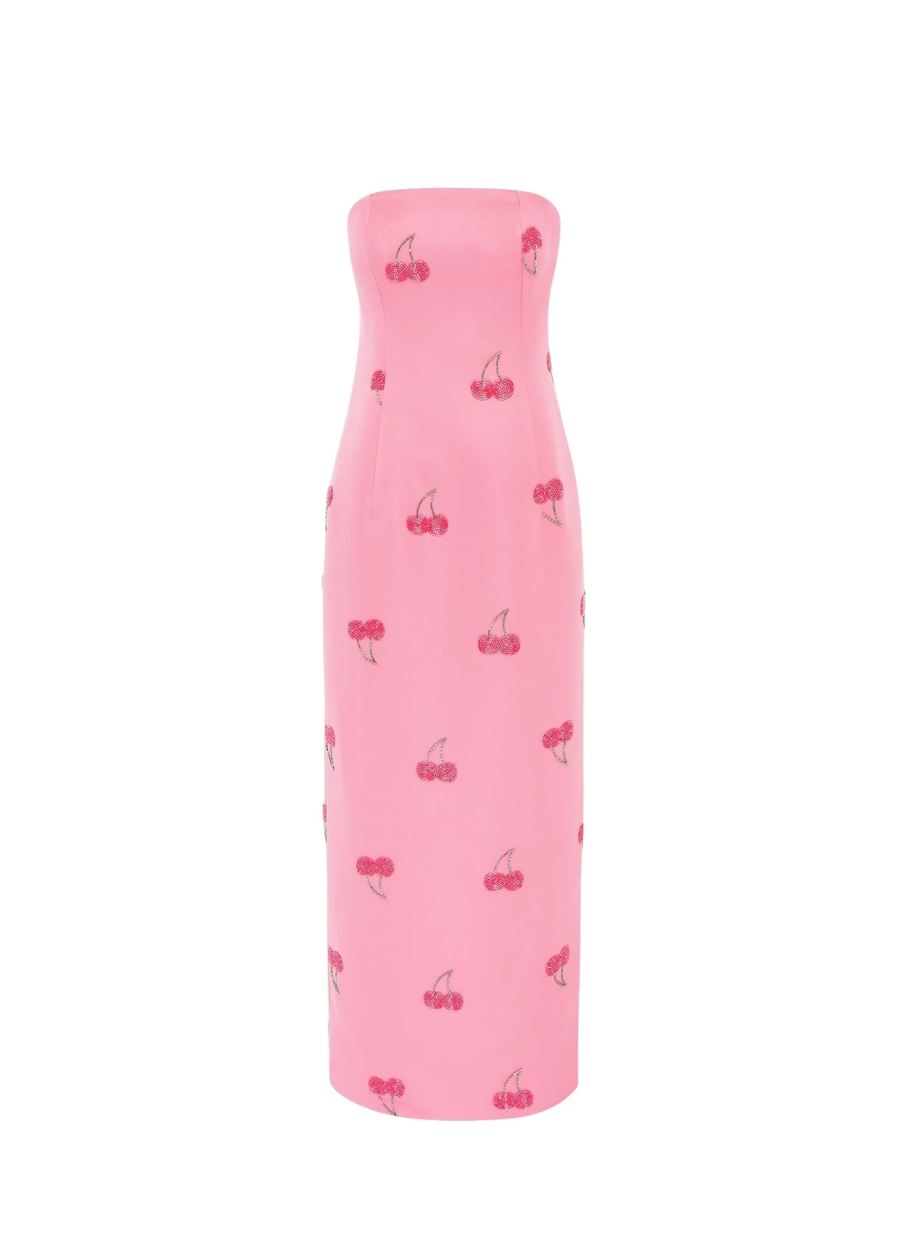 Leo-Lin-Rayna-Embellished-Bustier-Maxi-Dress-Pink-Cherry-Beading29397_nobg Leo Lin Dresses luxury Clothing from Luxury Handbags Marketplace