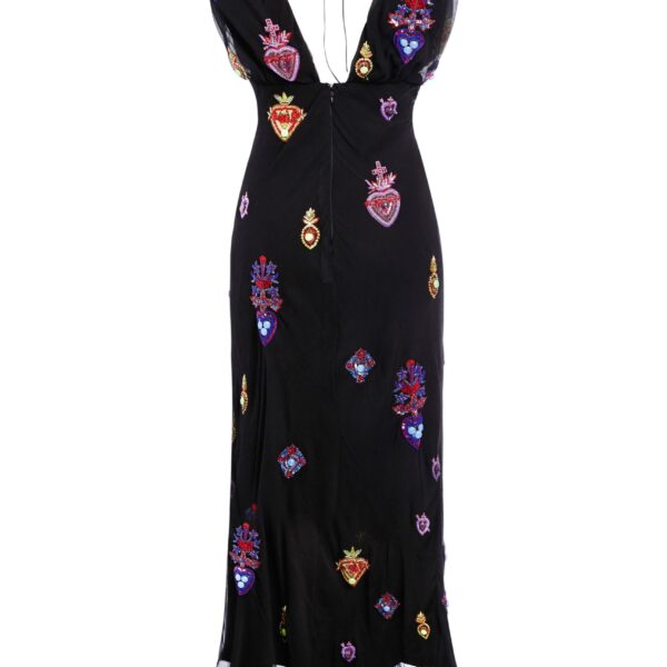Markarian Donna Sacred Heart Beaded Dress, view 5