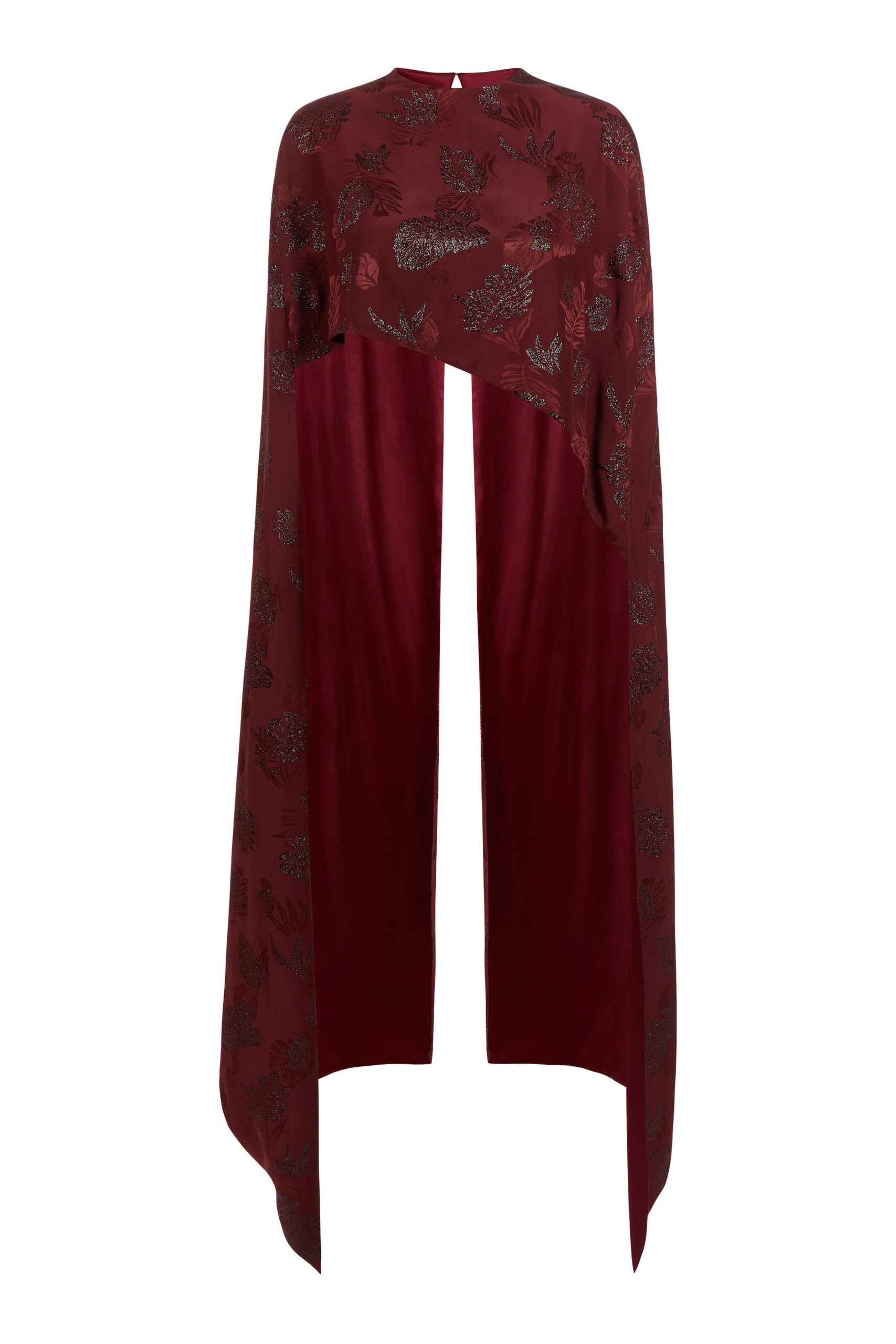 Markarian Goldie Maroon Cape Top Markarian