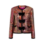 Markarian Helen Metallic Brocade Jacket Markarian