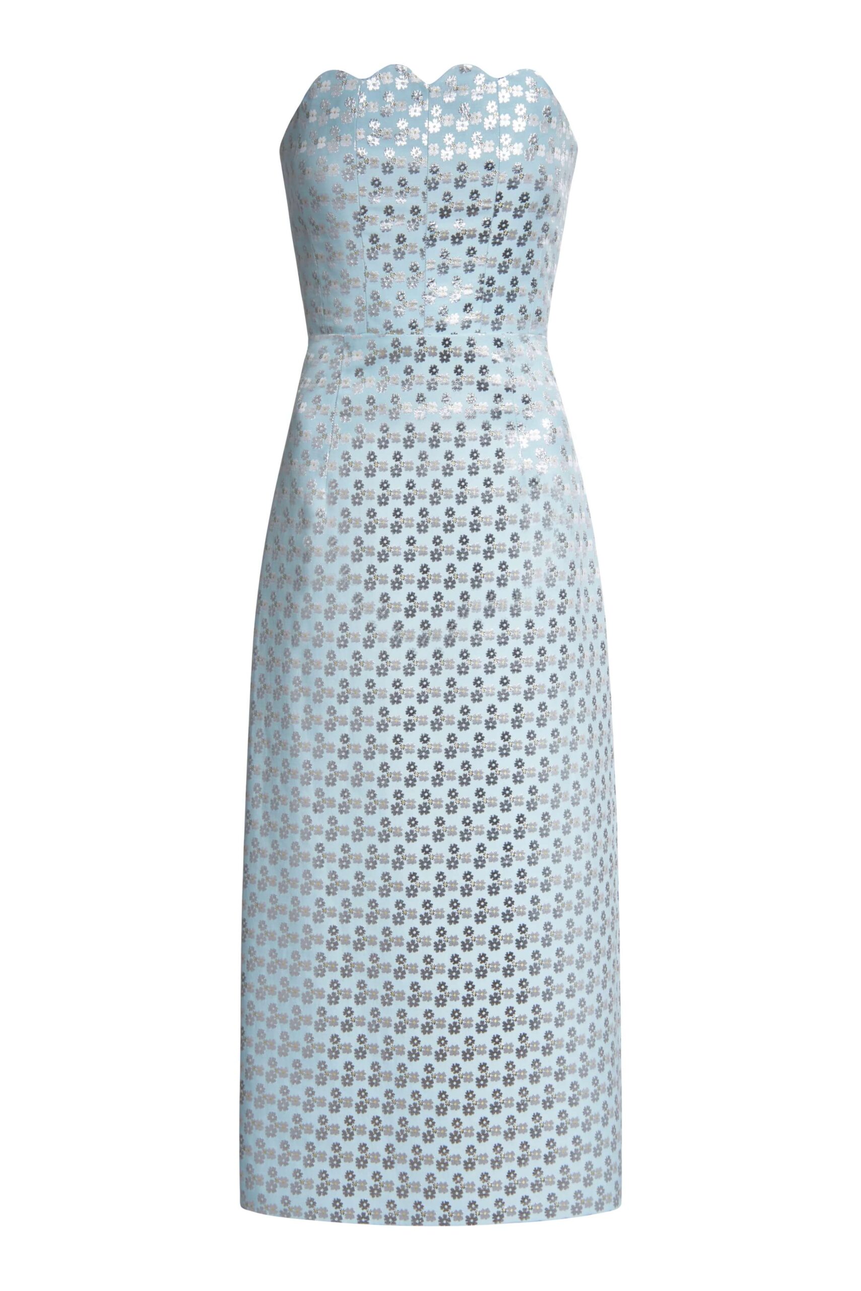 Markarian Marcella Strapless Midi Dress Markarian