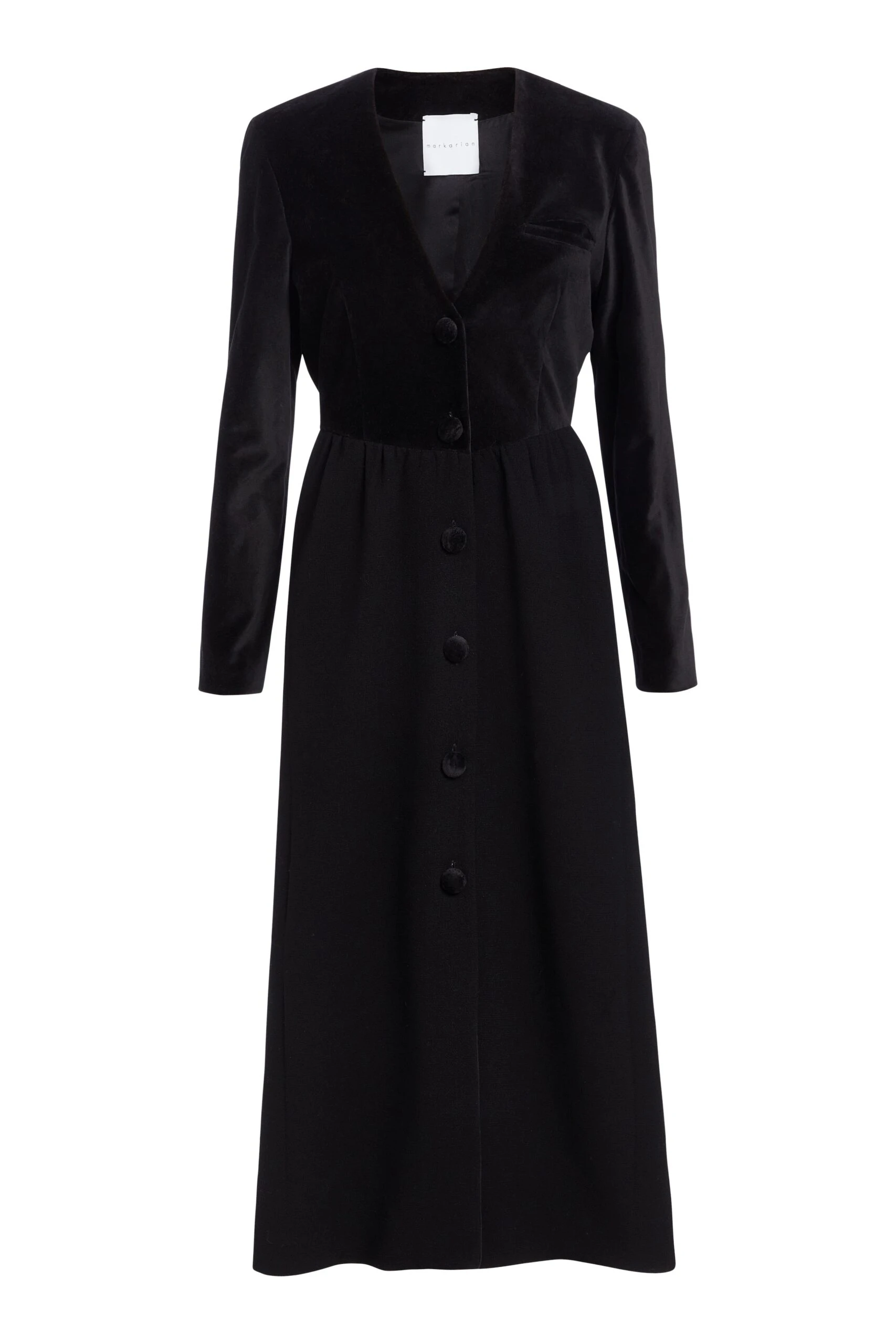 Markarian Maria Sacred Heart Embroidery Coat Markarian