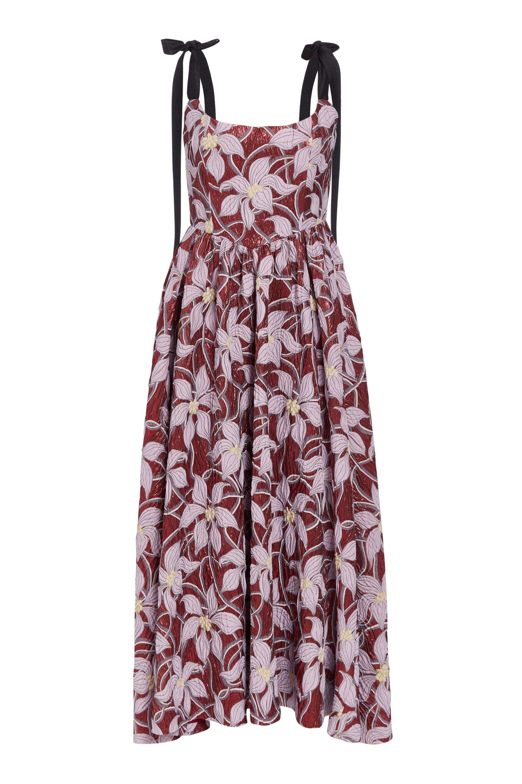 Markarian Mirabel Floral Midi Dress Markarian