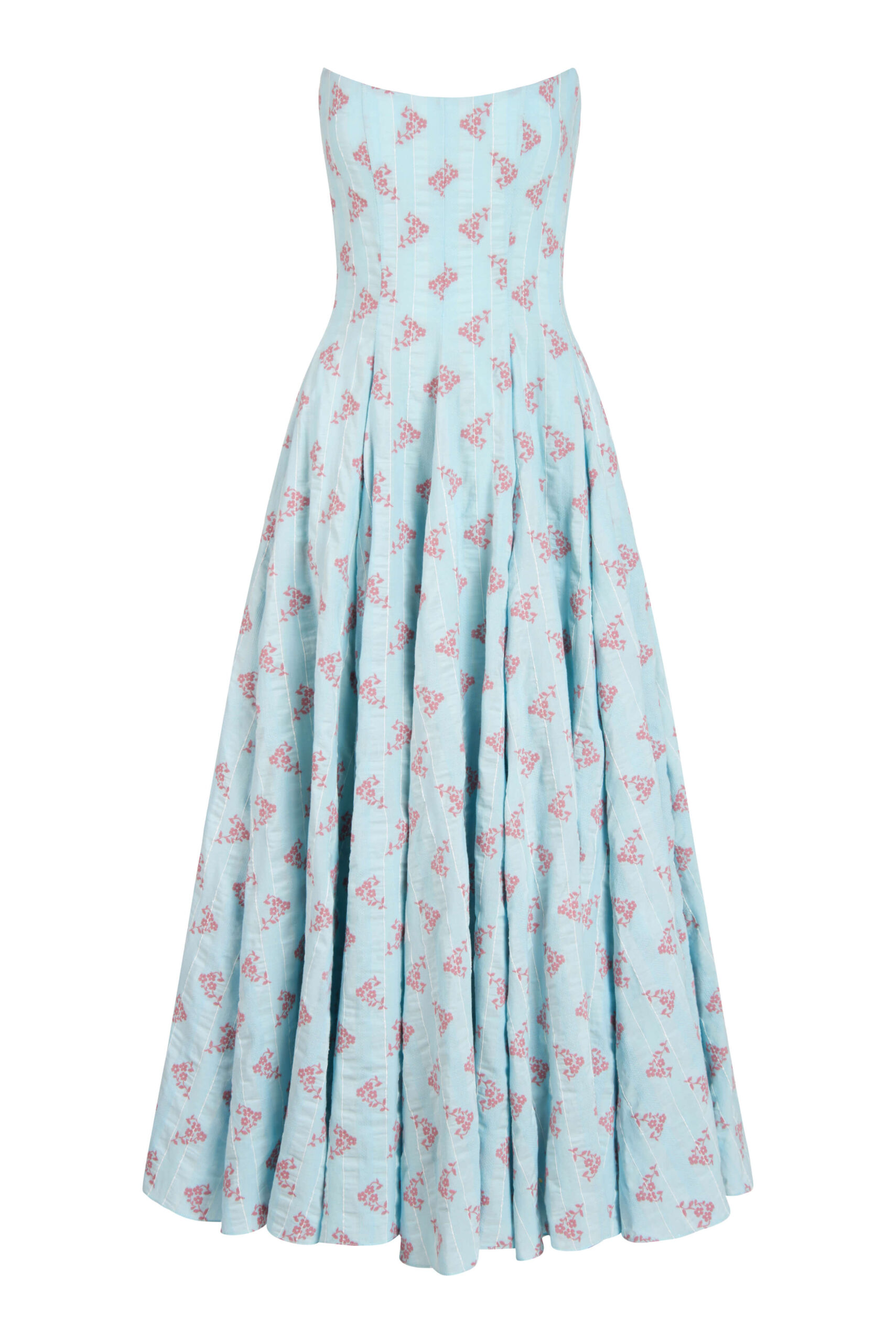 Markarian Rousseau Floral Cotton Midi Dress Markarian