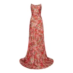 Markarian Tallulah Rose Floral Strapless Gown Markarian