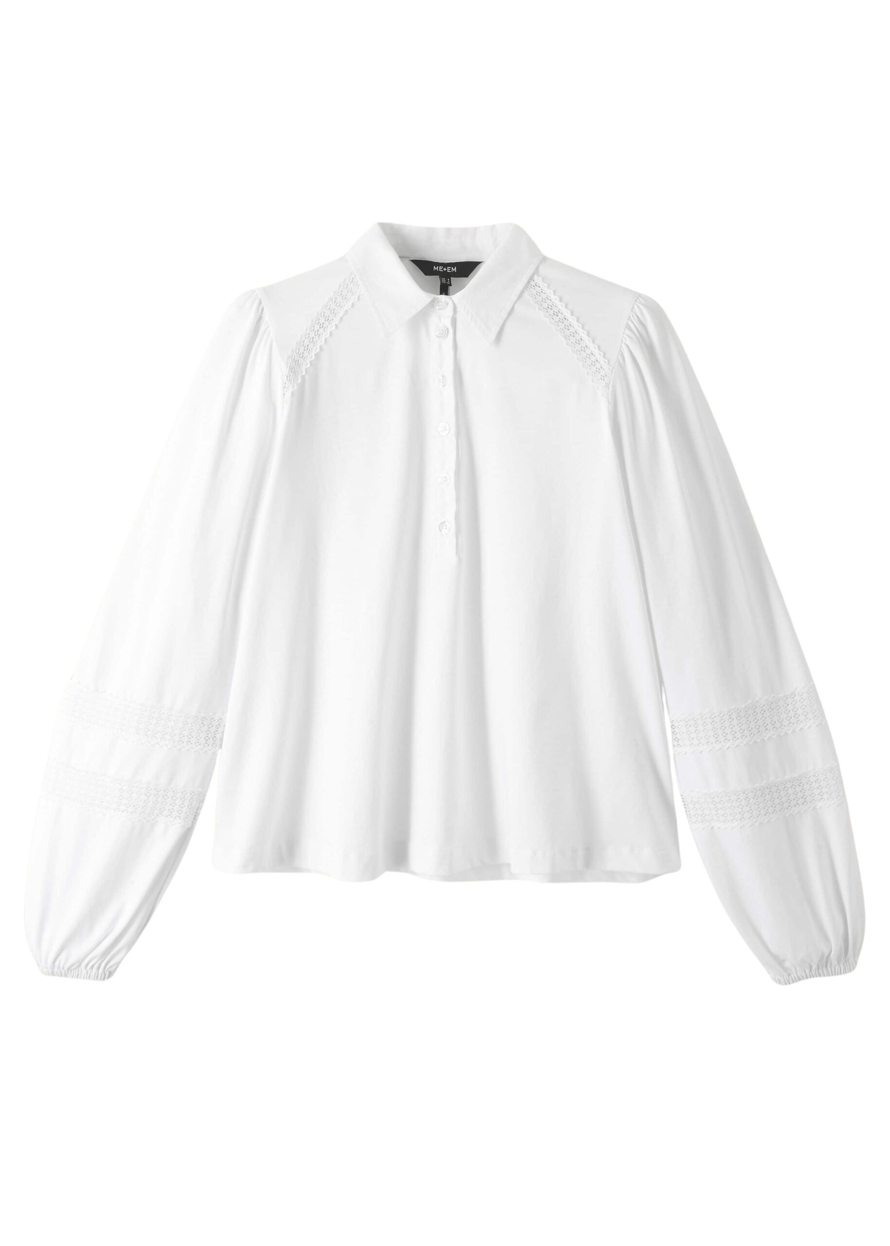 Me and Em Lace Trim Swing Top