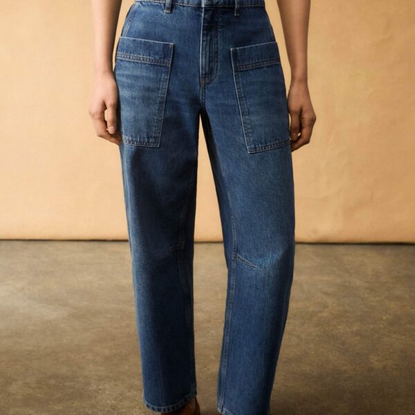 Me and Em Patch Pocket Engineered Jean, view 3