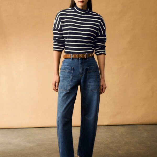 Me and Em Patch Pocket Engineered Jean, view 4