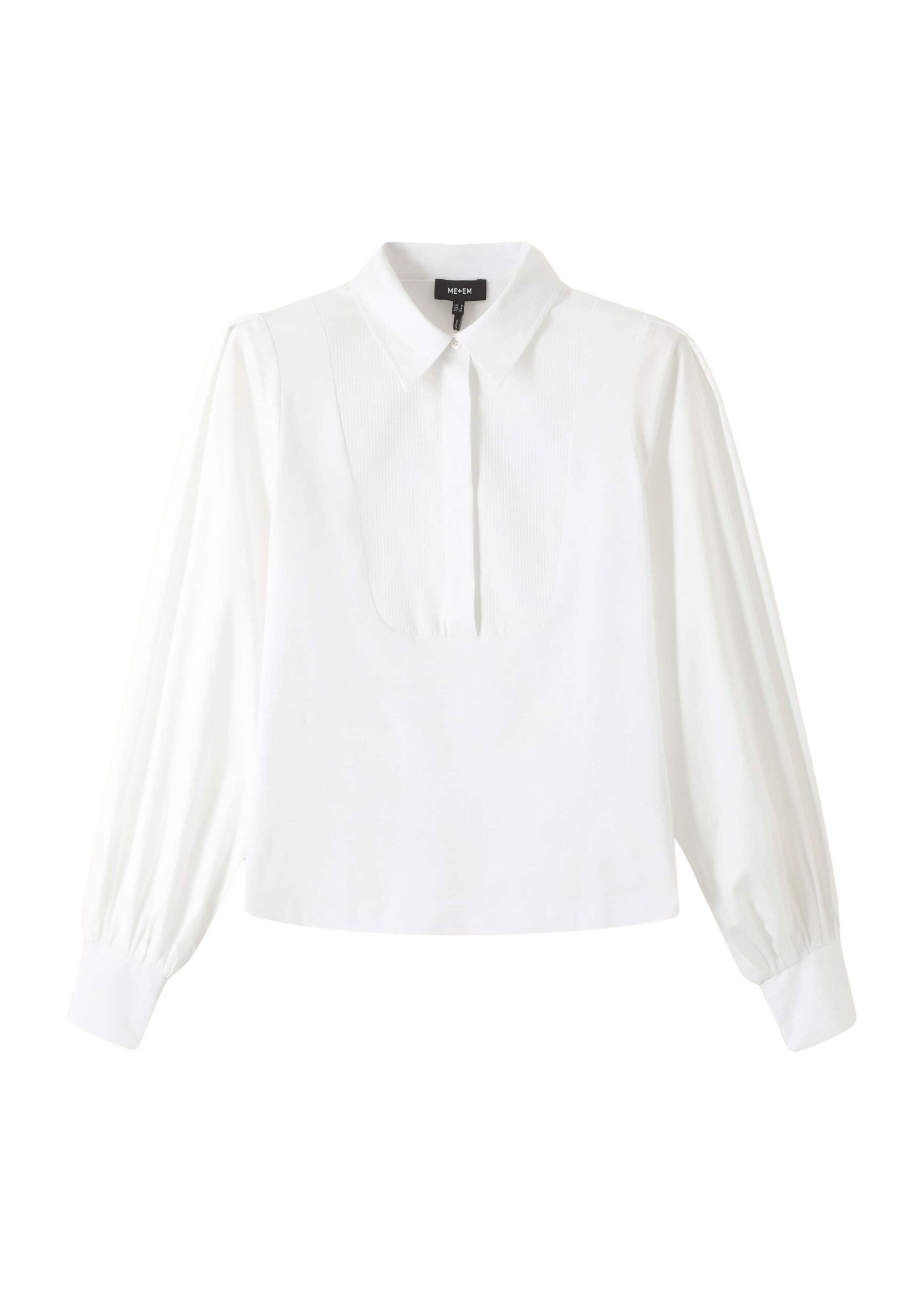 Me and Em Texture Clash Layering Shirt