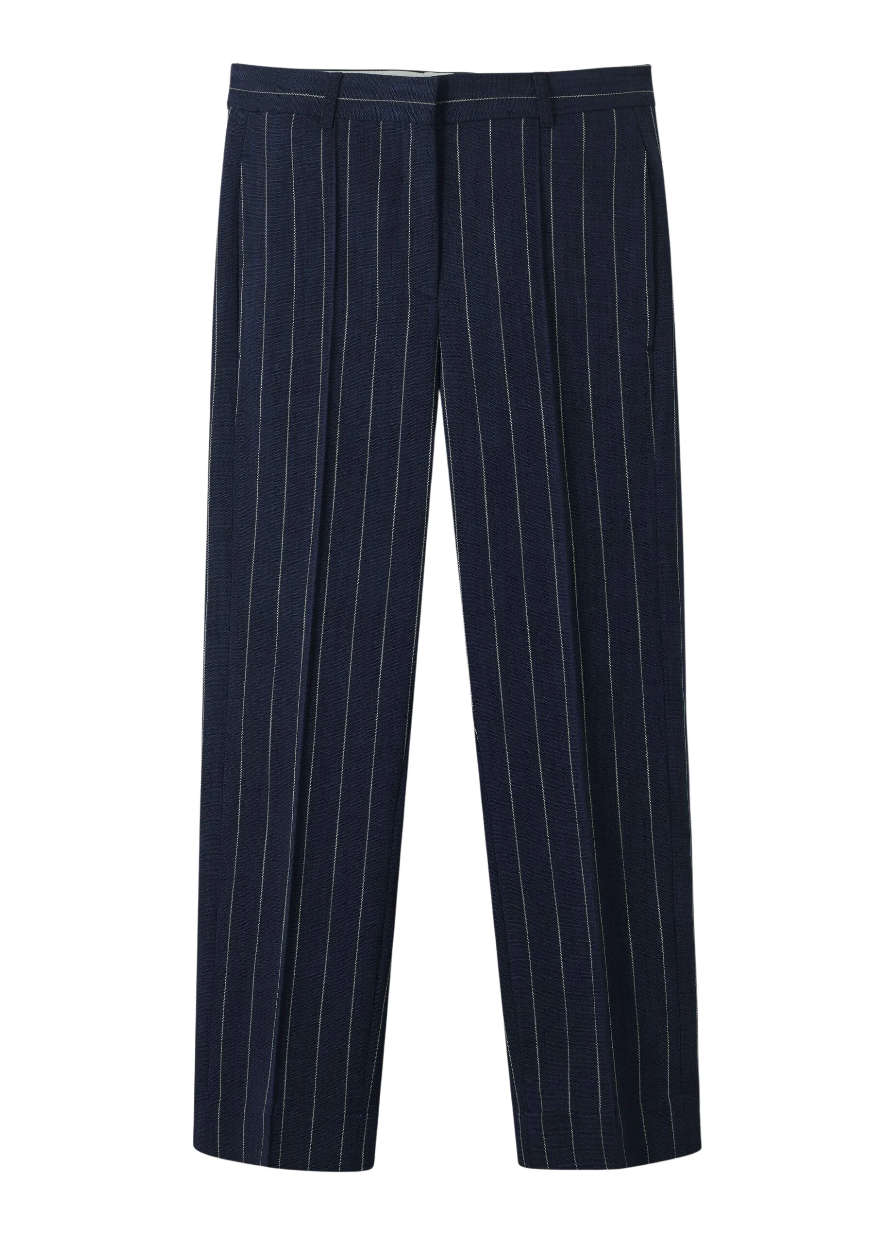 Me-and-Em-Textured-Pinstripe-Slim-Crop-Pant-scaled20532_nobg Me and Em Pants luxury Clothing from Luxury Handbags Marketplace