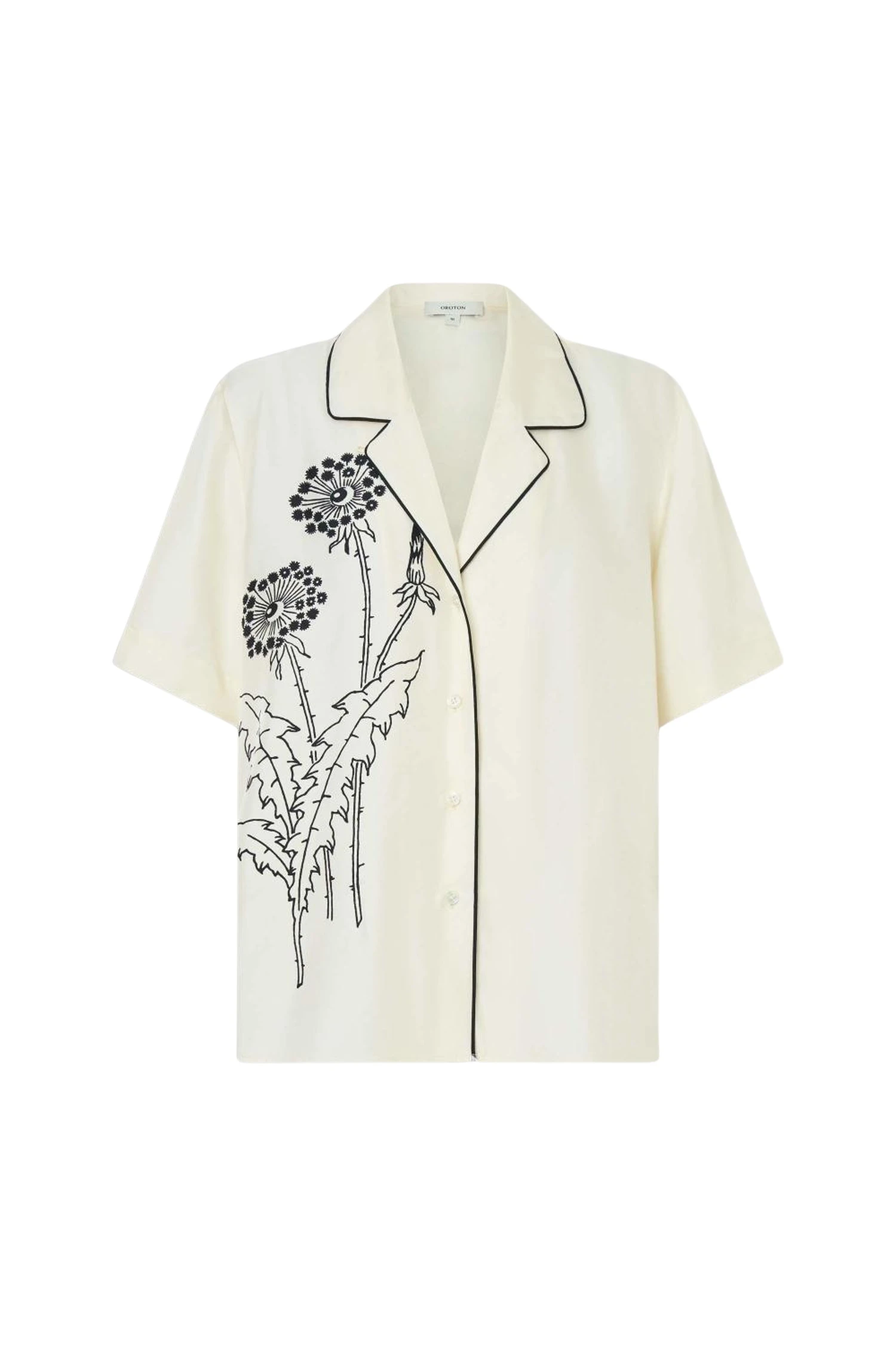 Oroton-Graphic-Dandelion-Camp-Shirt48634_nobg Oroton Tops luxury Clothing from Luxury Handbags Marketplace