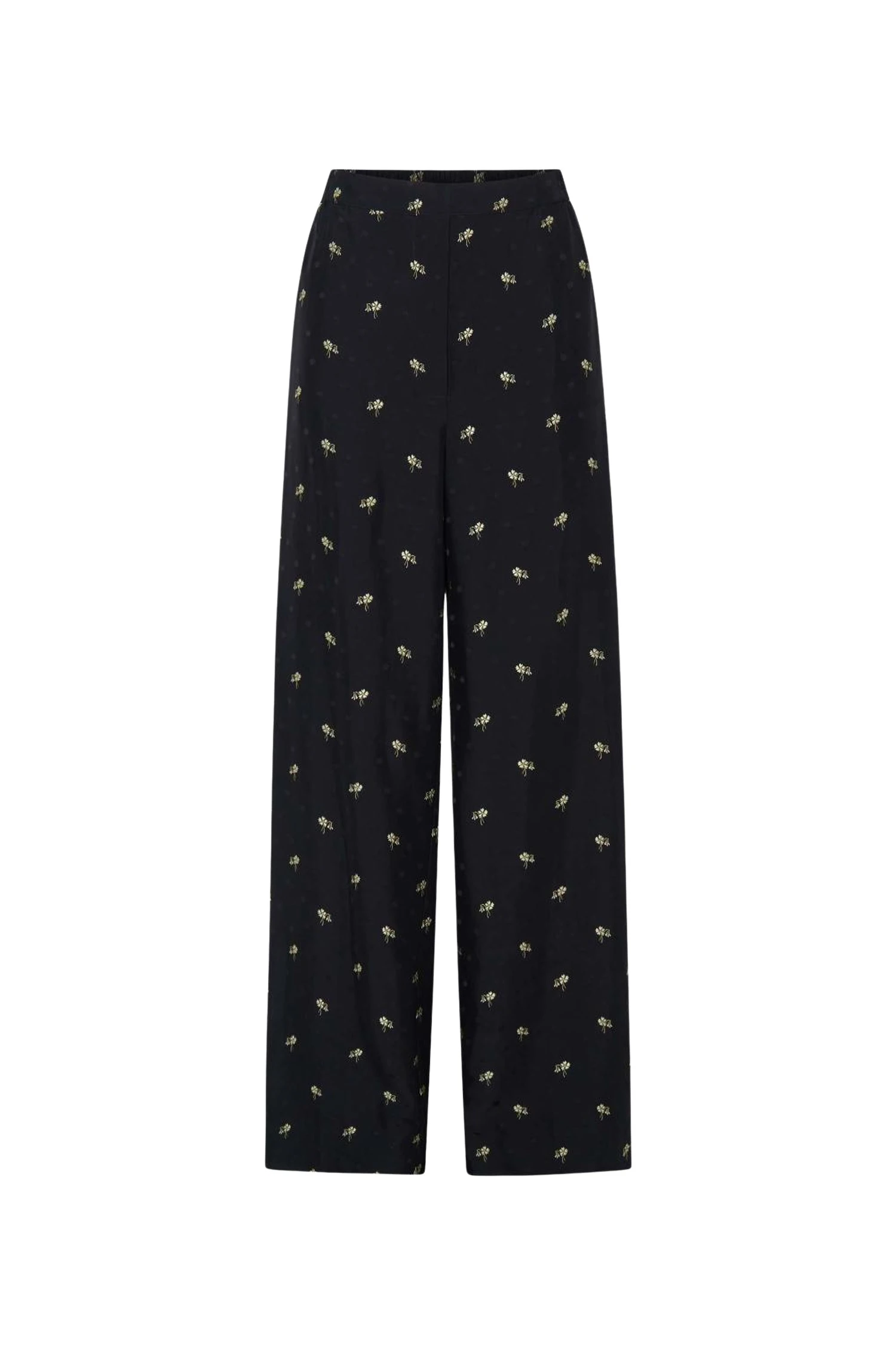 Oroton-Mini-Daisy-Jacquard-Pyjama-Pants46809_nobg Oroton Pants luxury Clothing from Luxury Handbags Marketplace
