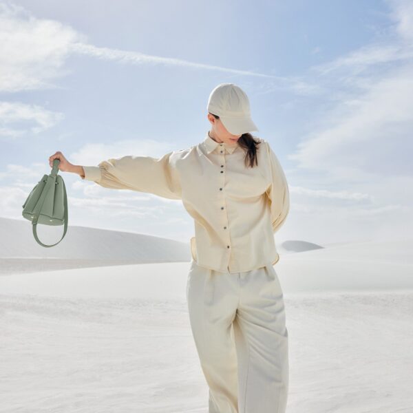 Polene Edition Textured Sage  Bag, view 6