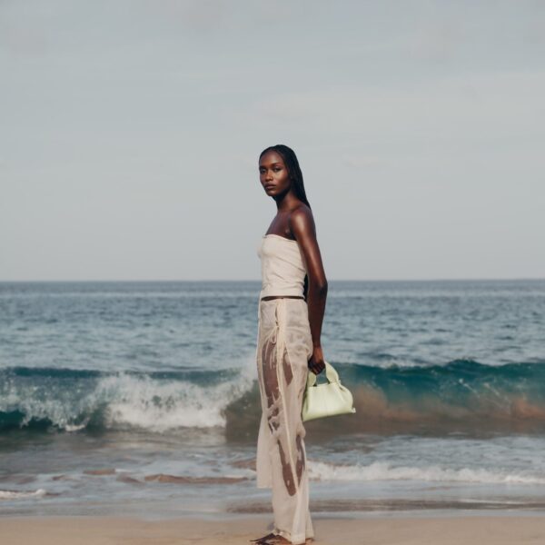 Polene Edition Textured Aloe  Bag, view 2