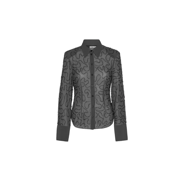 Rotate Gray Tops luxury Clothing from  Luxury Handbags Marketplace