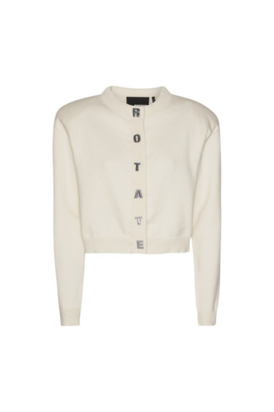 Rotate Ivory Knitwear luxury Cardigan from  Luxury Handbags Marketplace